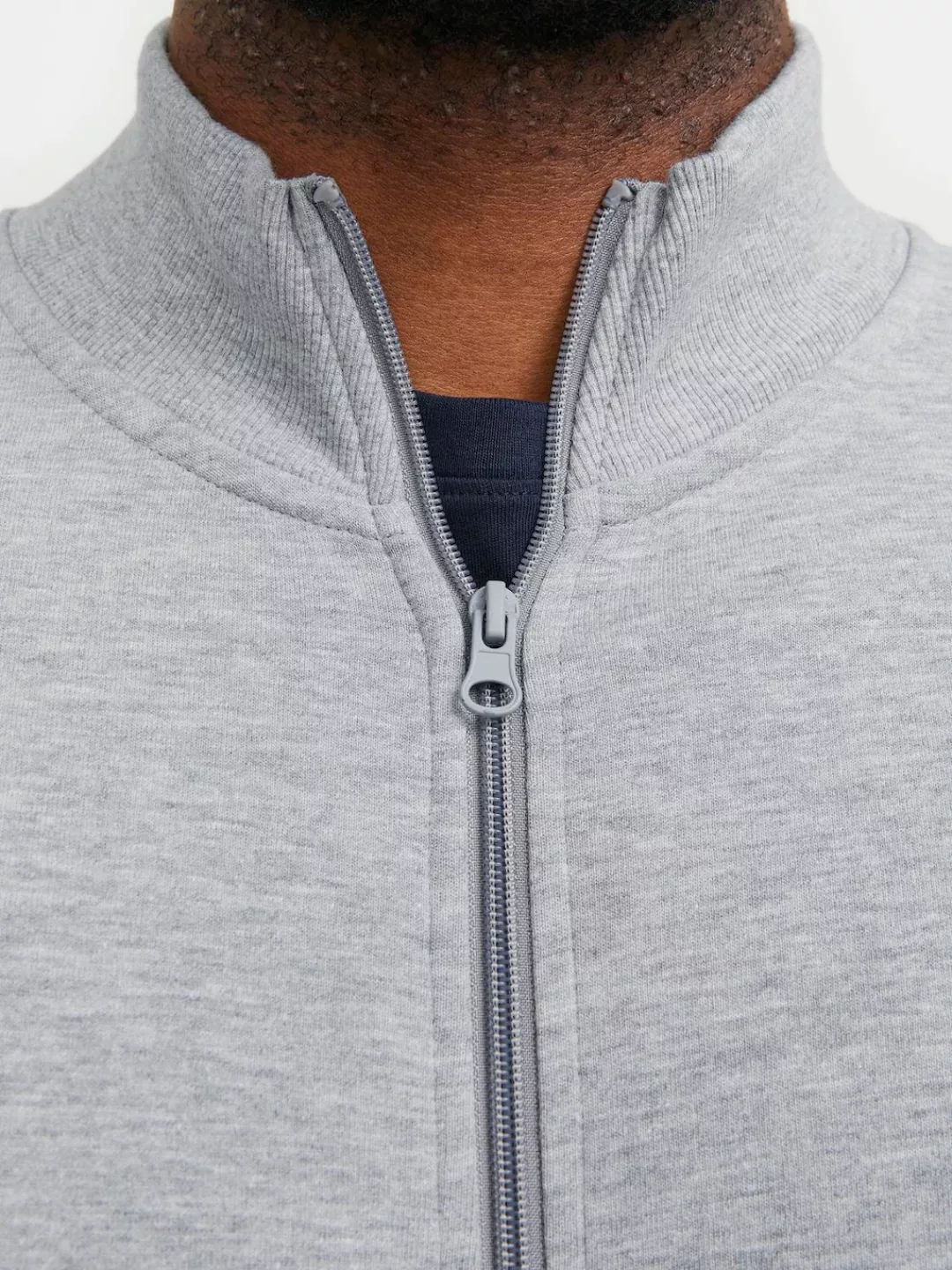 Jack & Jones PlusSize Sweatshirt JJEPAULOS SWEAT ZIP NOOS PLS günstig online kaufen