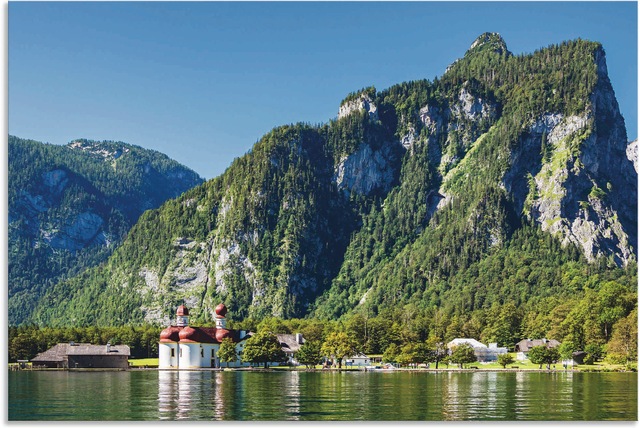 Artland Wandbild »Blick auf den Königssee«, Berge & Alpenbilder, (1 St.), a günstig online kaufen