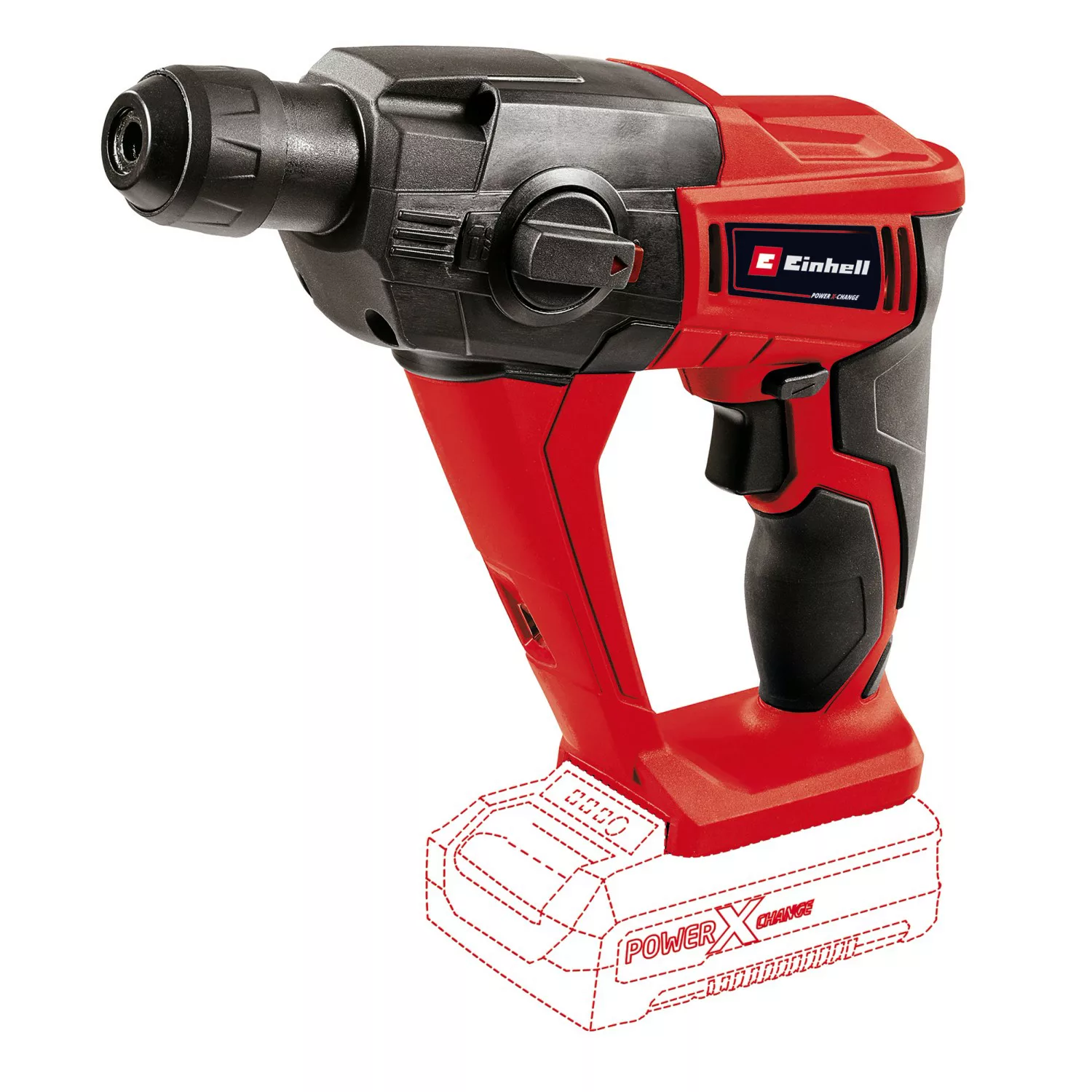 Einhell Power X-Change Akku-Bohrhammer TE-HD 18 Li-Solo günstig online kaufen