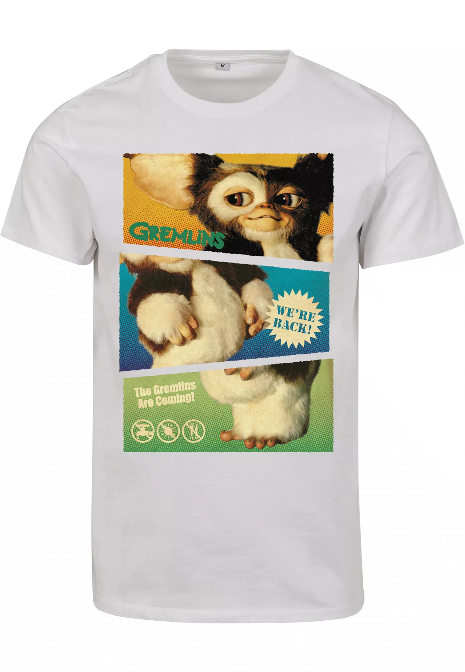 Merchcode Kurzarmshirt "Merchcode Herren Gremlins Split Poster Tee" günstig online kaufen