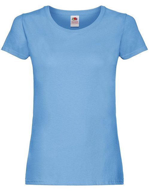 Fruit of the Loom Rundhalsshirt Fruit of the Loom Original T Lady-Fit günstig online kaufen