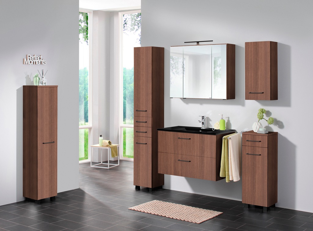 welltime Waschtisch »Trento Badezimmerschrank mit Becken Bestseller«, Badmö günstig online kaufen