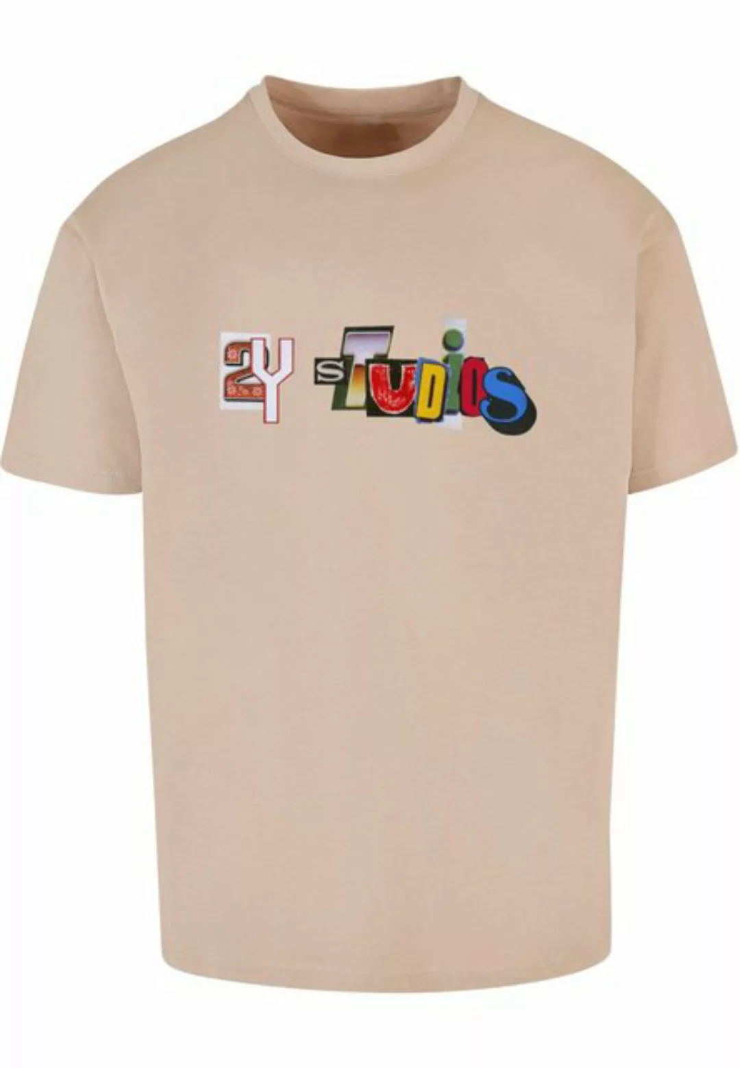 2Y Studios T-Shirt 2Y Studios Herren RANSOM NOTE LOGO TEE (1-tlg) günstig online kaufen