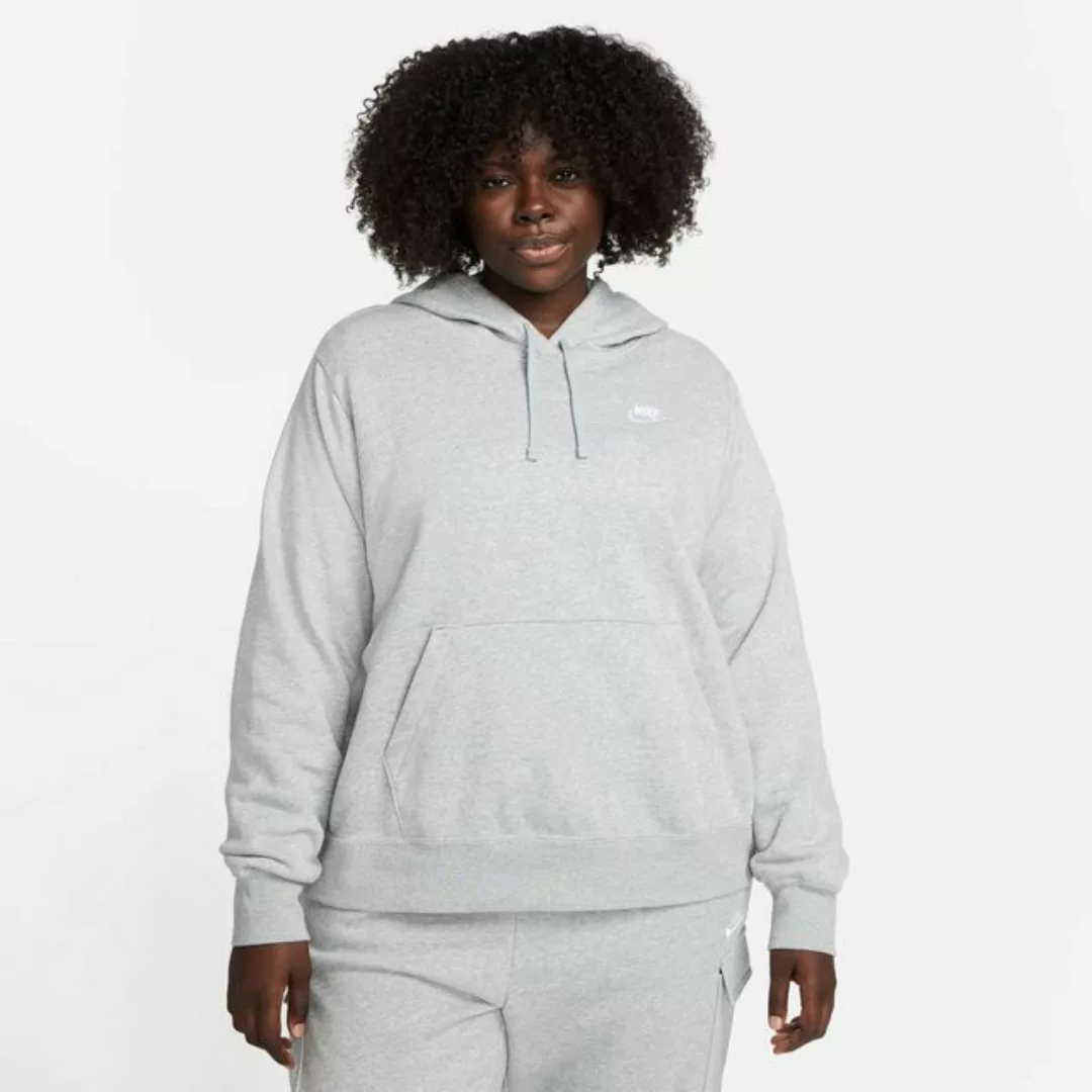 Nike Sportswear Kapuzensweatshirt CLUB FLEECE WOMEN'S PULLOVER HOODIE (PLUS günstig online kaufen