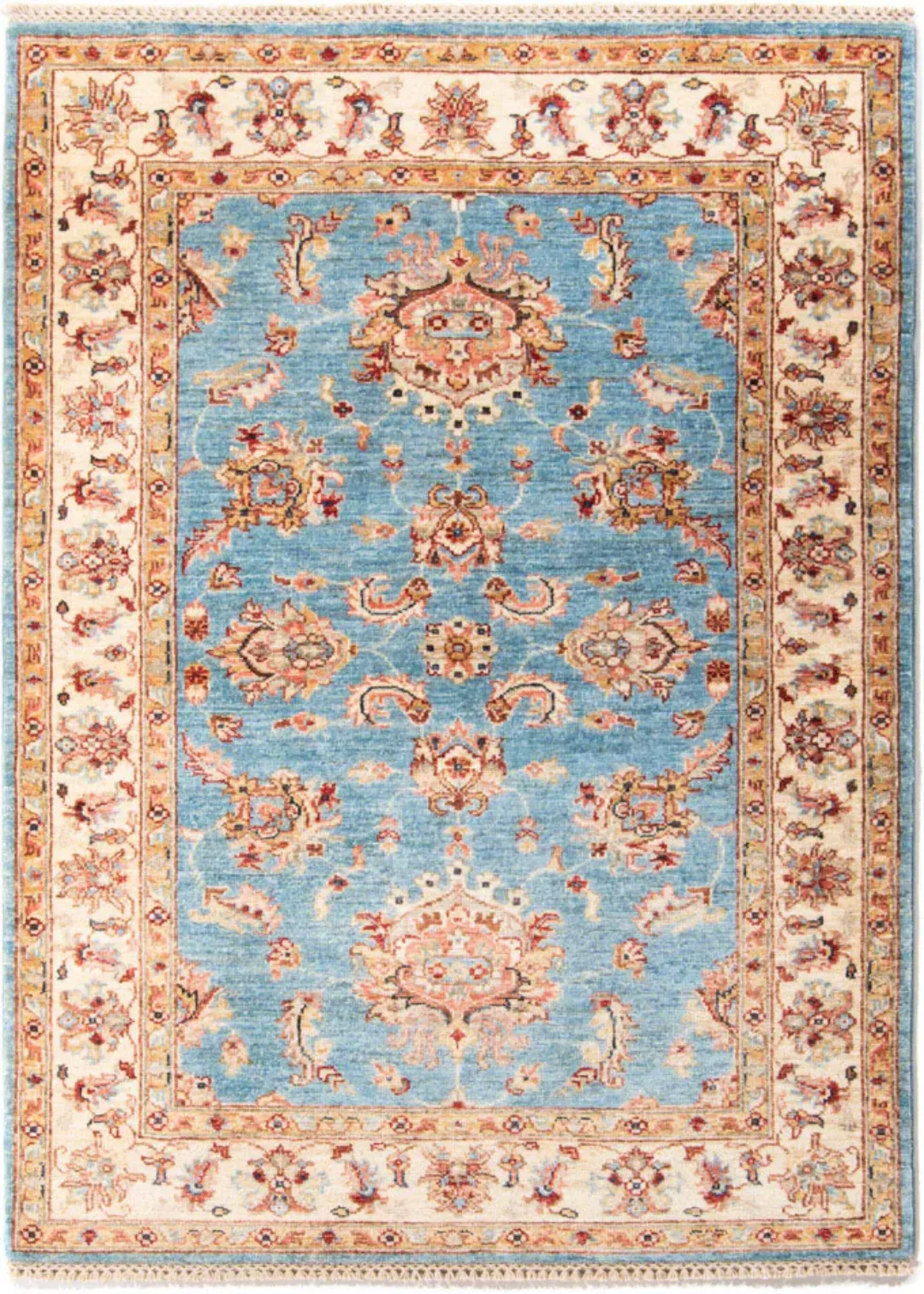 morgenland Orientteppich »Ziegler - 161 x 104 cm - hellblau«, rechteckig, W günstig online kaufen