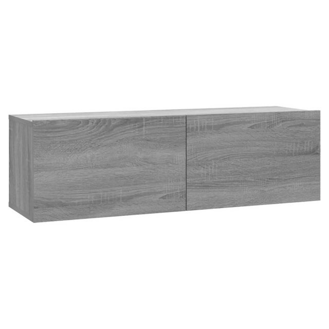 furnicato TV-Schrank TV-Wandschrank Grau Sonoma 100x30x30 cm Holzwerkstoff günstig online kaufen