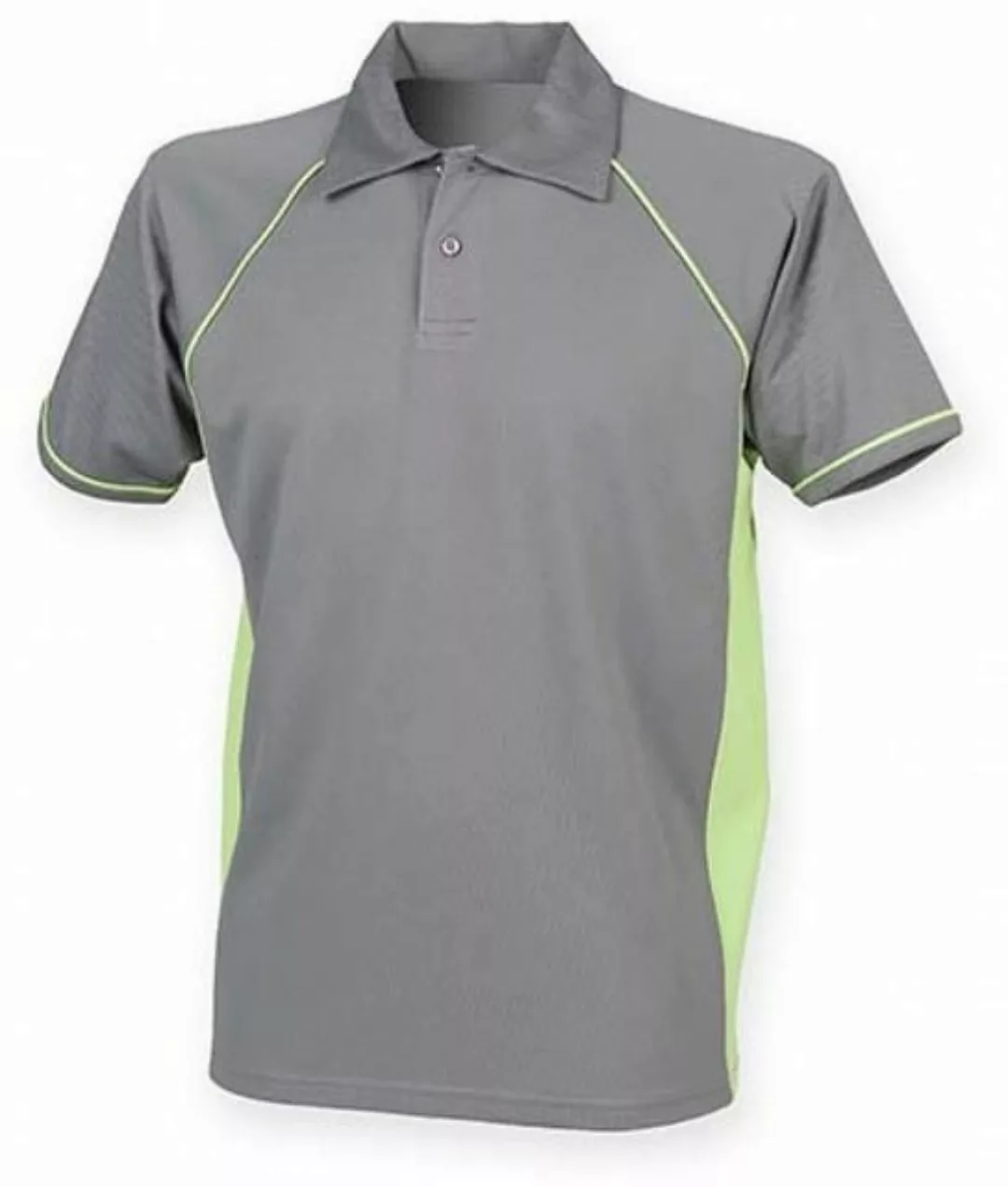 Finden+Hales Poloshirt Herren Piped Performance Polo / Coolplus®-Polyester günstig online kaufen