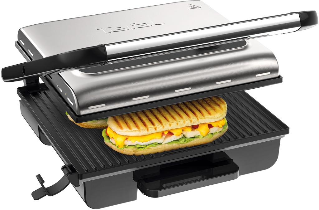 Tefal Kontaktgrill "GC242D Inicio Grill Adjust", 2000 W, regelbarer Thermos günstig online kaufen