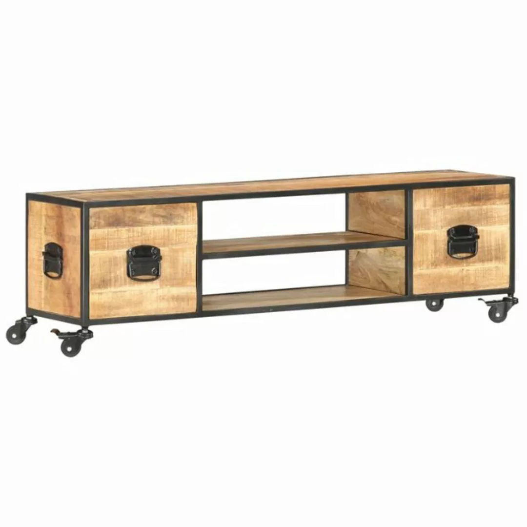 Tv-schrank 130 X 30 X 39 Cm Massivholz Mango günstig online kaufen