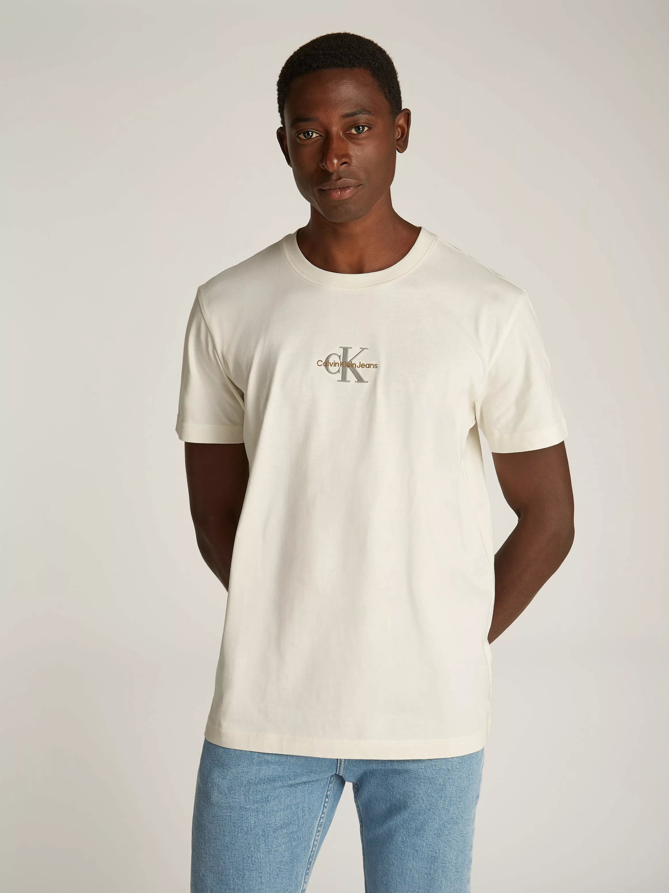 Calvin Klein Jeans T-Shirt "MONOLOGO TEE", mit Logoschriftzug günstig online kaufen