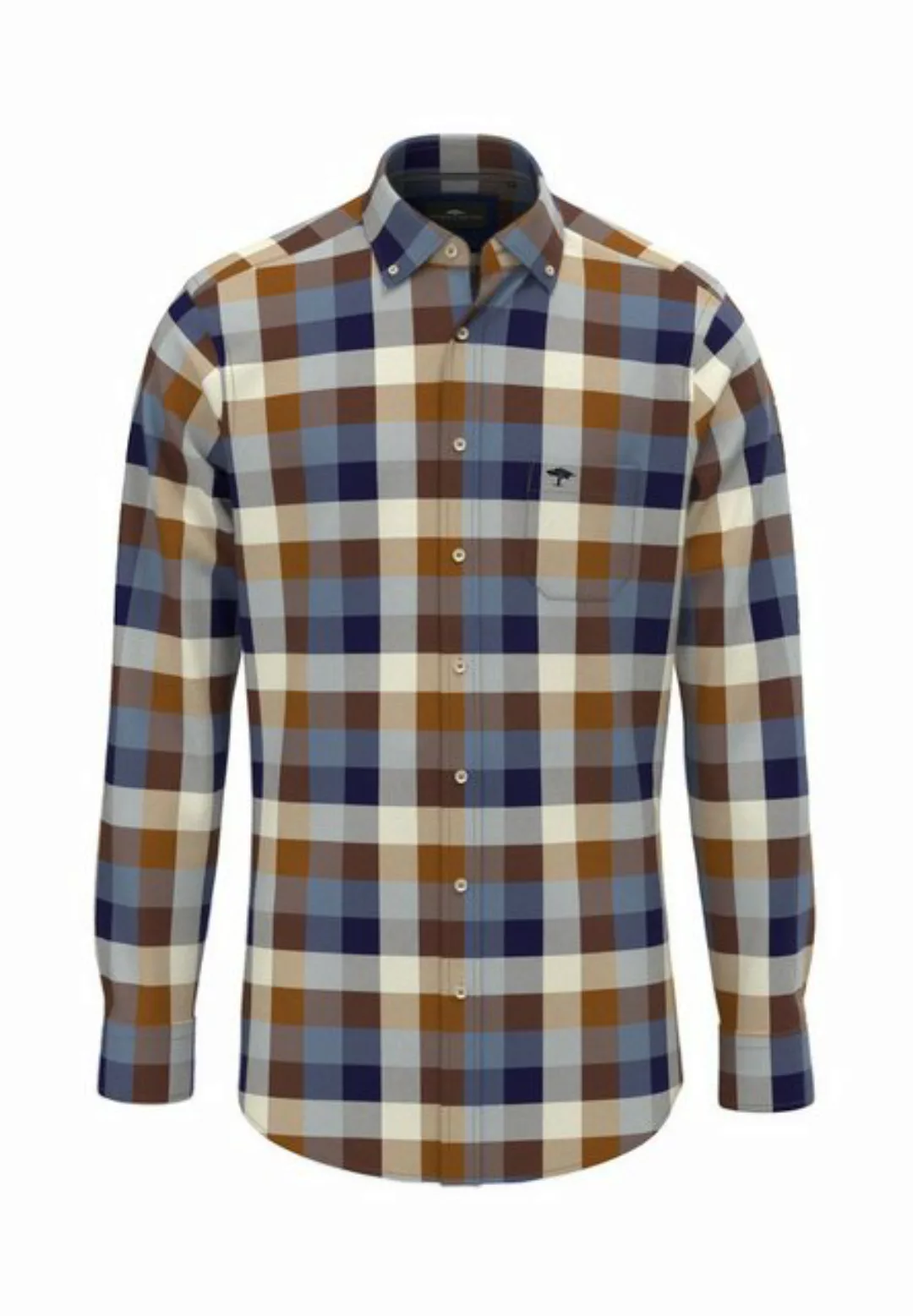 FYNCH-HATTON Langarmhemd Colorful Flannel Check, B.D., /1 günstig online kaufen