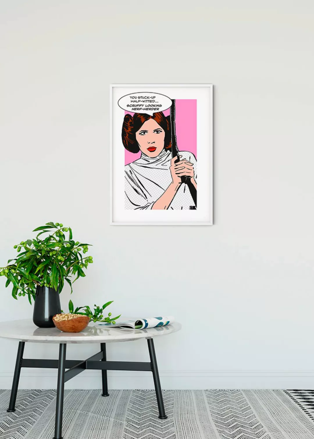 Komar Wandbild Star Wars Leia 40 x 50 cm günstig online kaufen