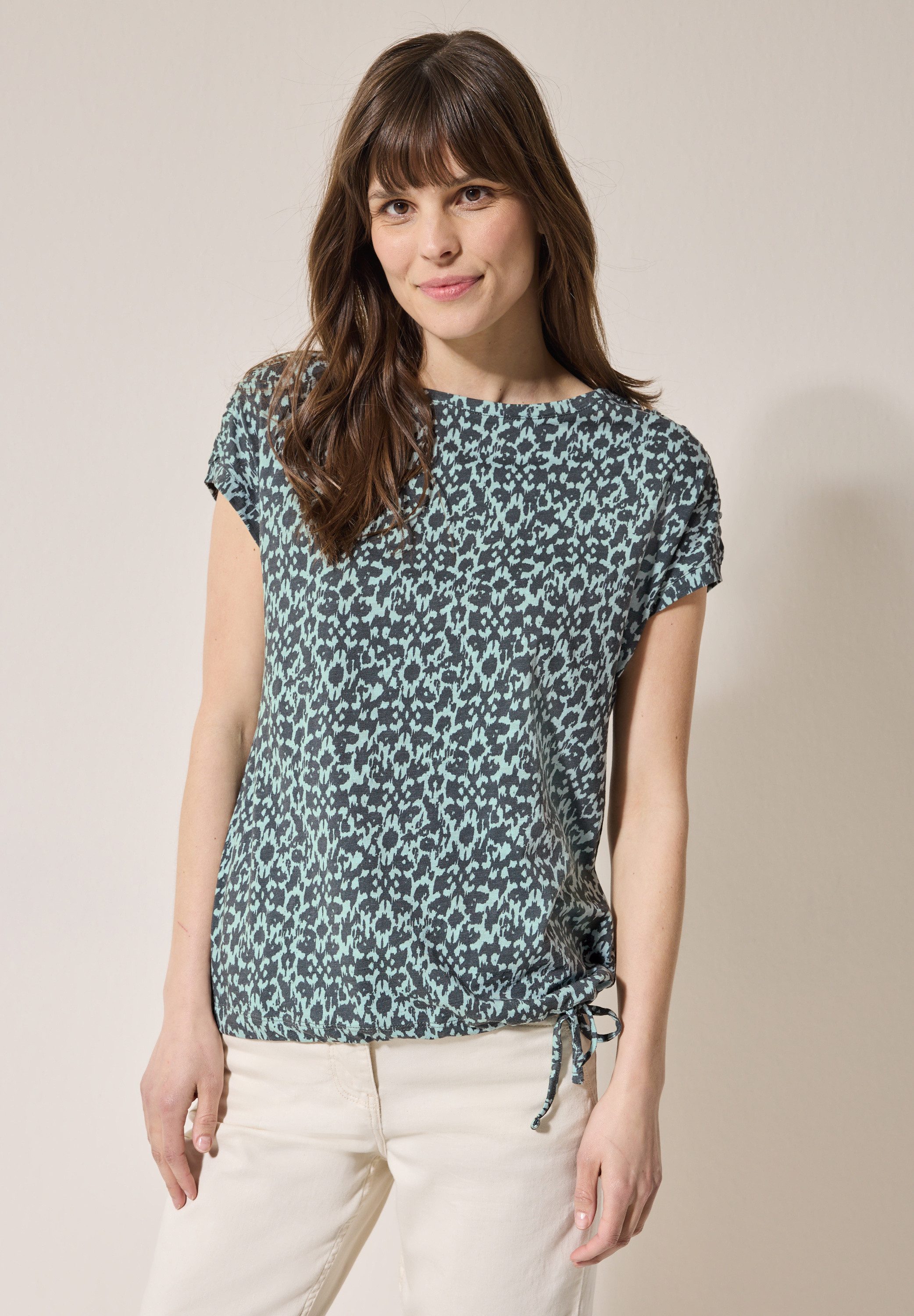 Cecil Print-Shirt, aus reiner Baumwolle günstig online kaufen