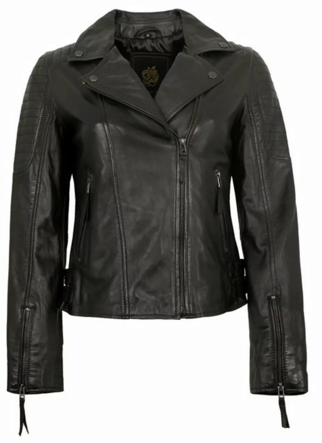 Apple of Eden Lederjacke AOE-122 Apple of Eden - Damen Lederjacke Bikerjack günstig online kaufen