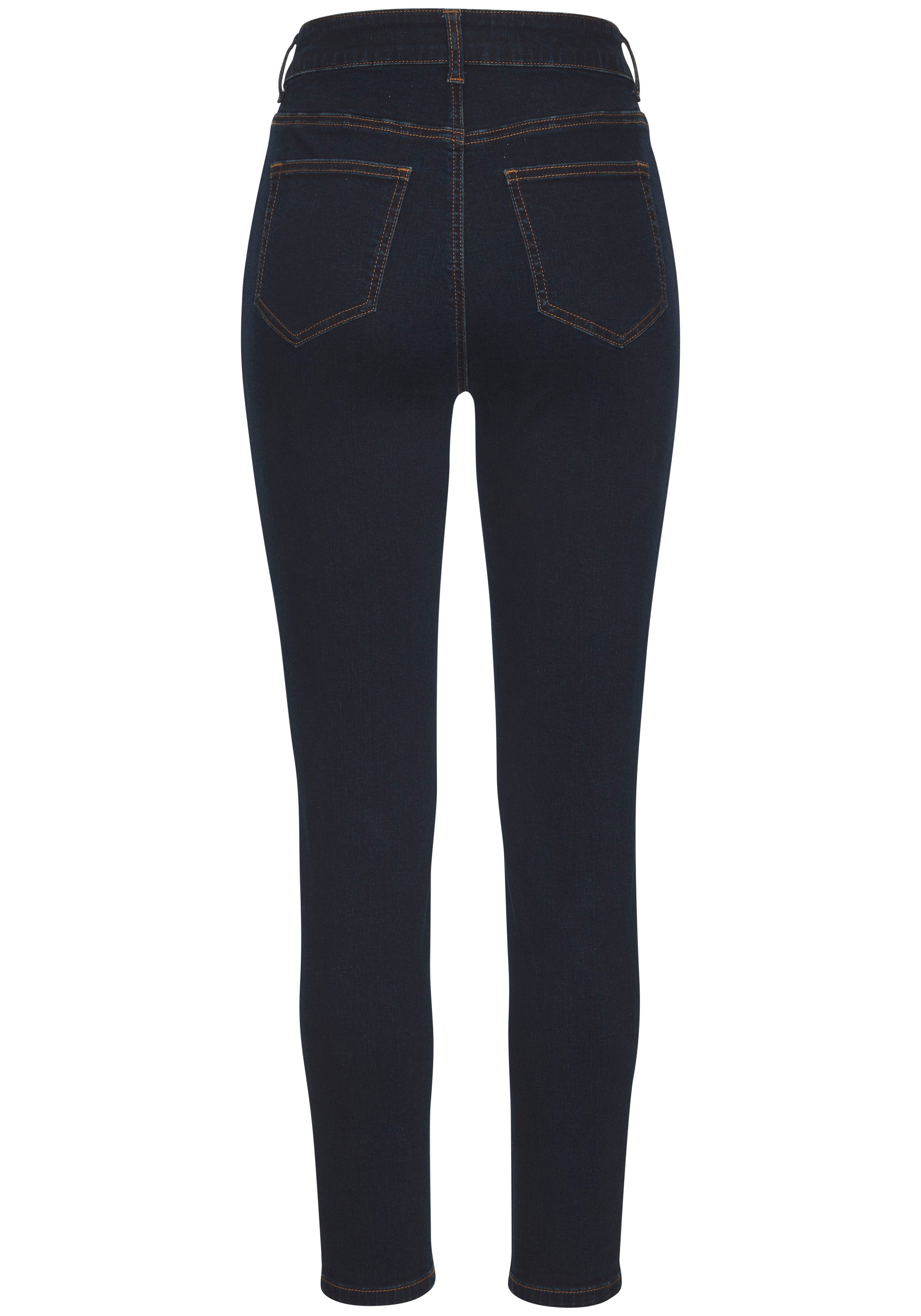 LASCANA Jeansjeggings, mit Stretch-Anteil in Röhrenform günstig online kaufen