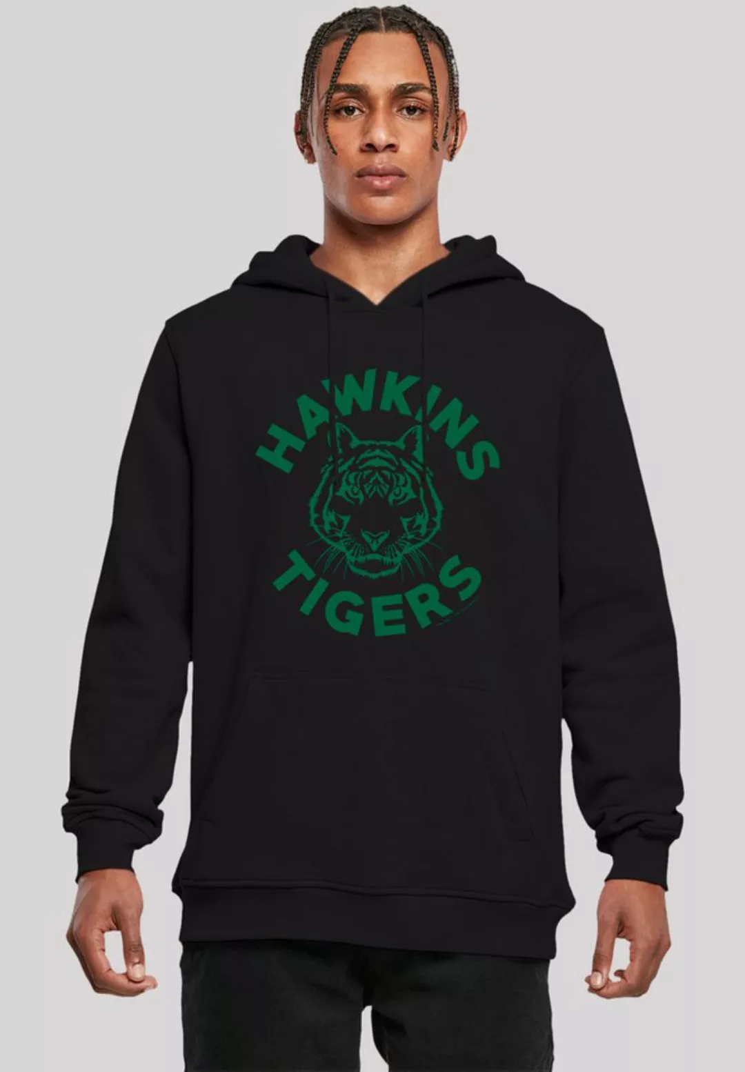 F4NT4STIC Kapuzenpullover "Stranger Things Hawkins Tigers Netflix TV Series günstig online kaufen