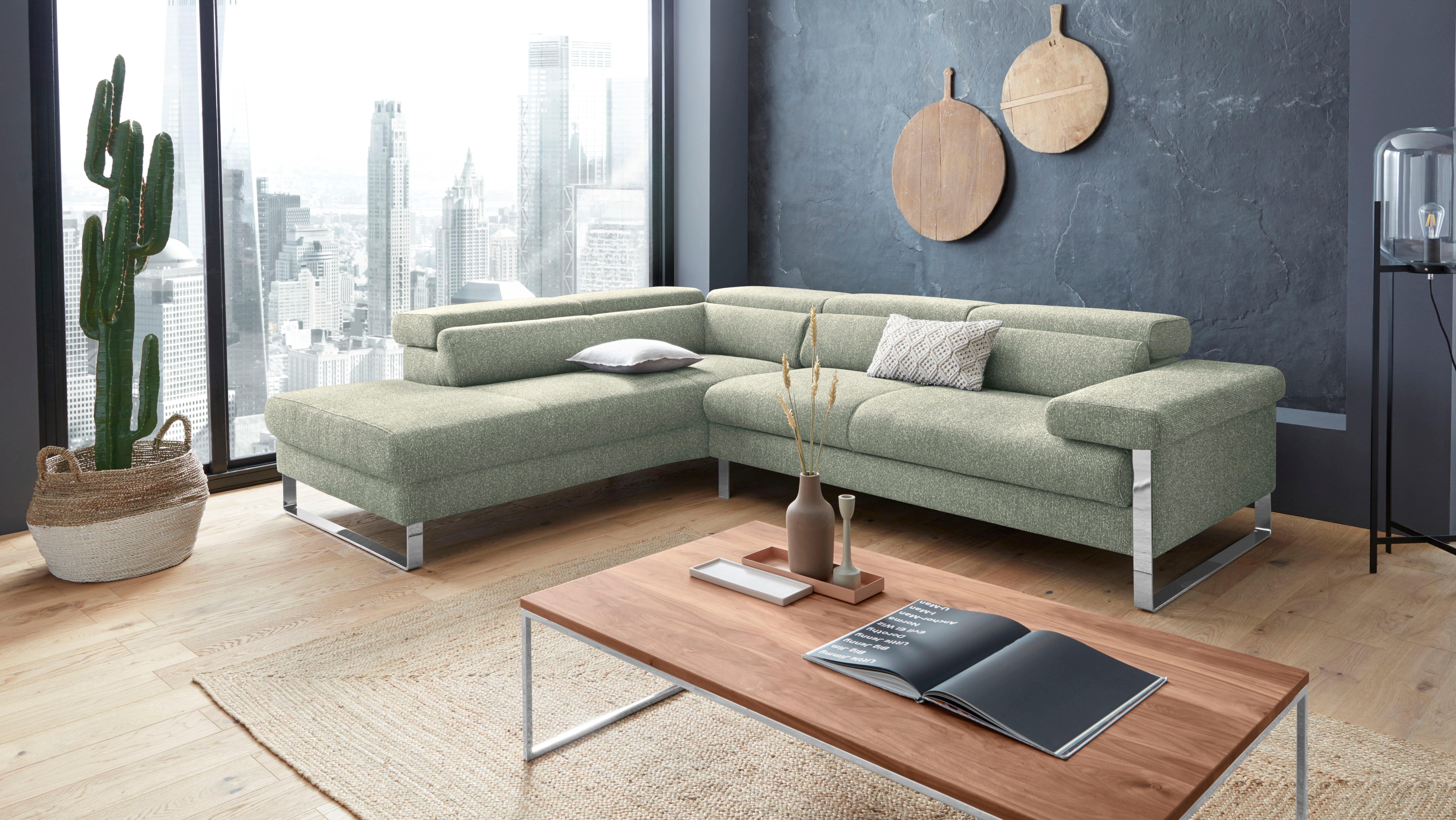 W.SCHILLIG Ecksofa "finn, toller Sitzkomfort, L-Form, hochwertige Verarbeit günstig online kaufen