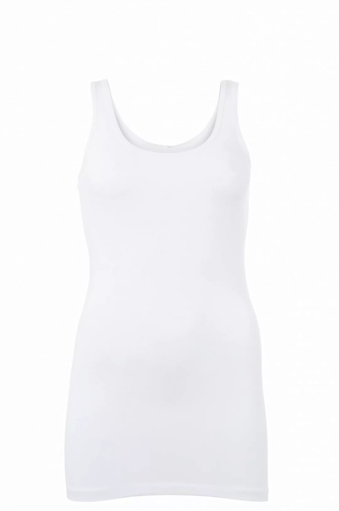 Only Damen Tank Top Live Love Long Slim Fit günstig online kaufen