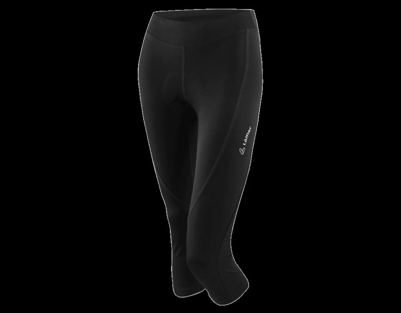 Löffler Radhose W 3/4 BIKE TIGHTS TOUR II BLACK günstig online kaufen