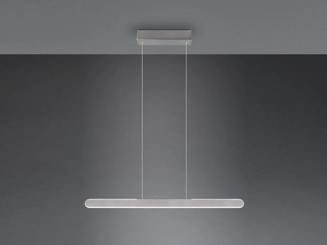 LED-Hängelampe Helios, alu, höhenverstellbar, dimmbar, CCT günstig online kaufen