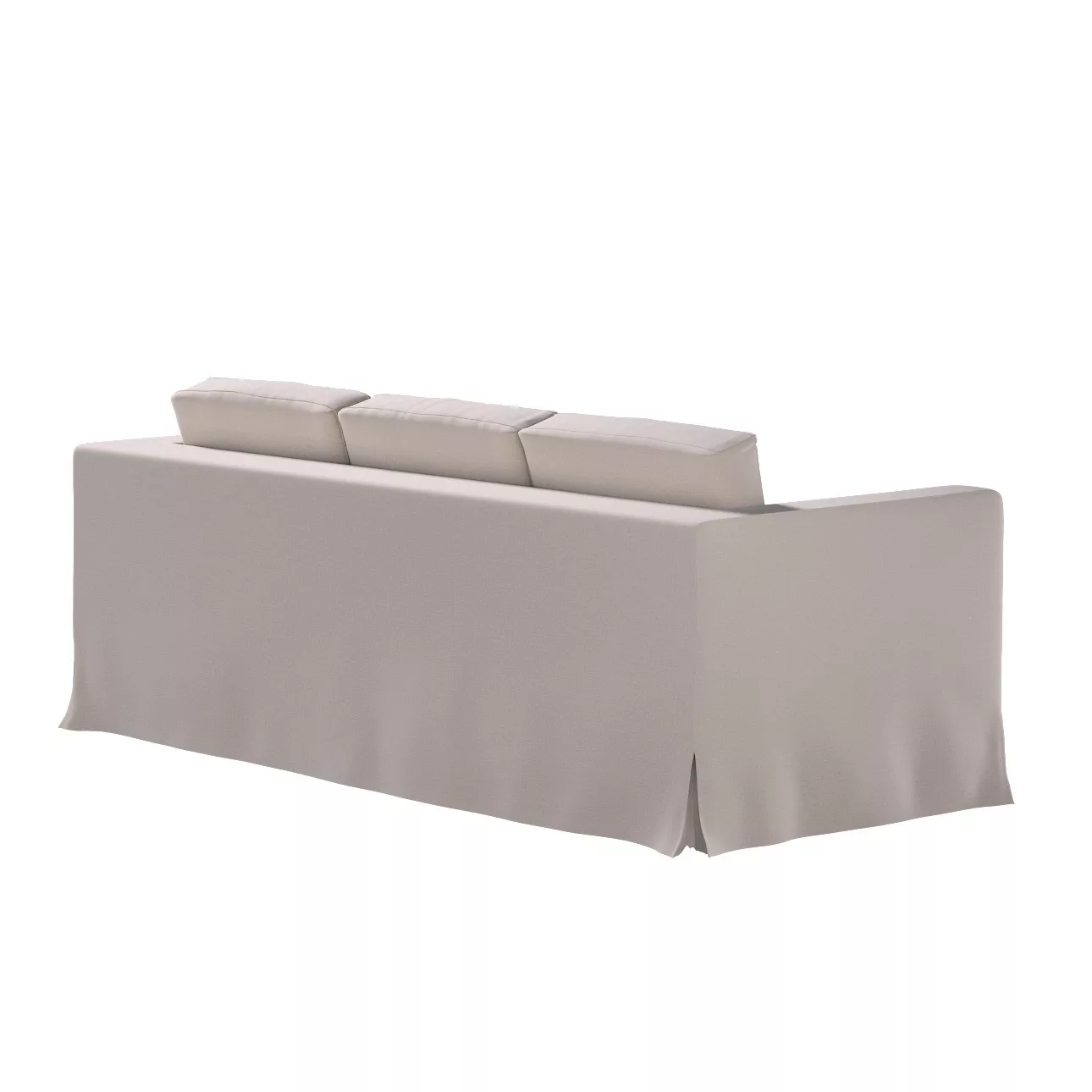 Bezug für Karlanda 3-Sitzer Sofa nicht ausklappbar, lang, beige, Bezug für günstig online kaufen