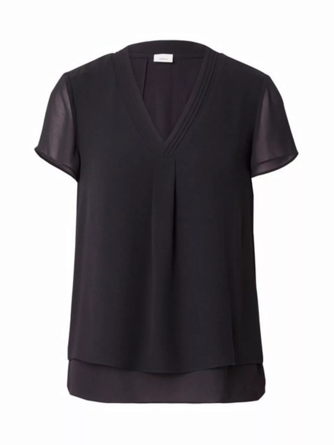 s.Oliver BLACK LABEL Funktionsbluse (1-tlg) Plissee günstig online kaufen