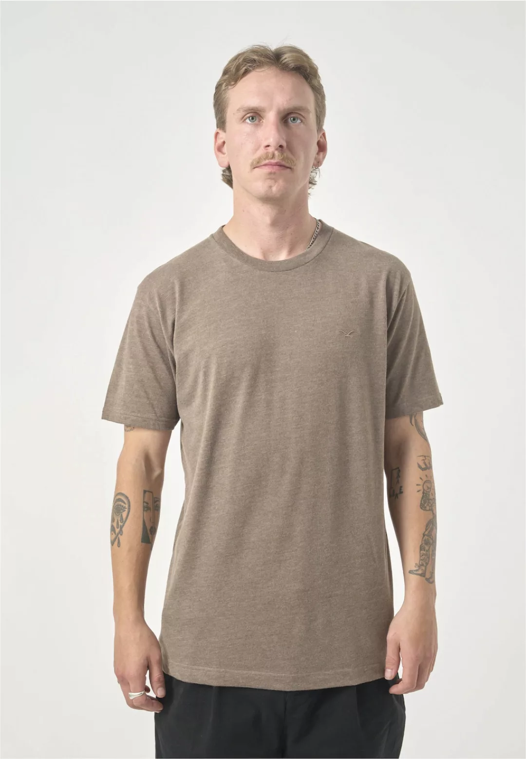 Cleptomanicx T-Shirt "Ligull Regular", (1 tlg.), mit kleiner Logo-Stickerei günstig online kaufen