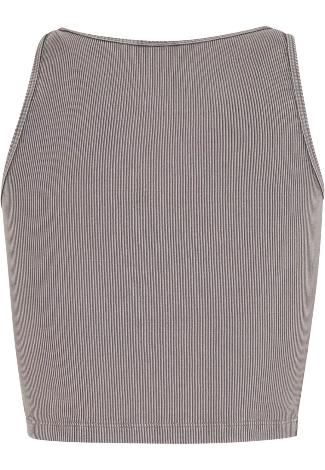 URBAN CLASSICS T-Shirt "Urban Classics Ladies Washed Rib Jersey Cropped Top günstig online kaufen