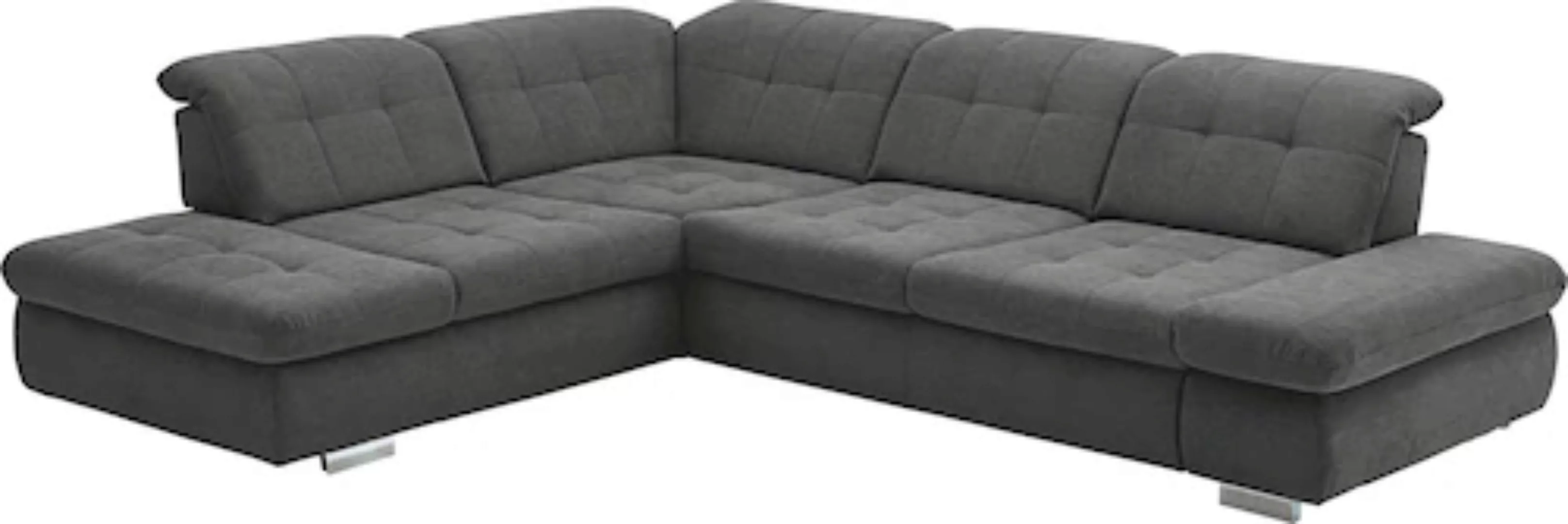 Die PlanBar Ecksofa "MP-IN17004 L-Form", wahlweise mit Bettfunktion, Sitzti günstig online kaufen