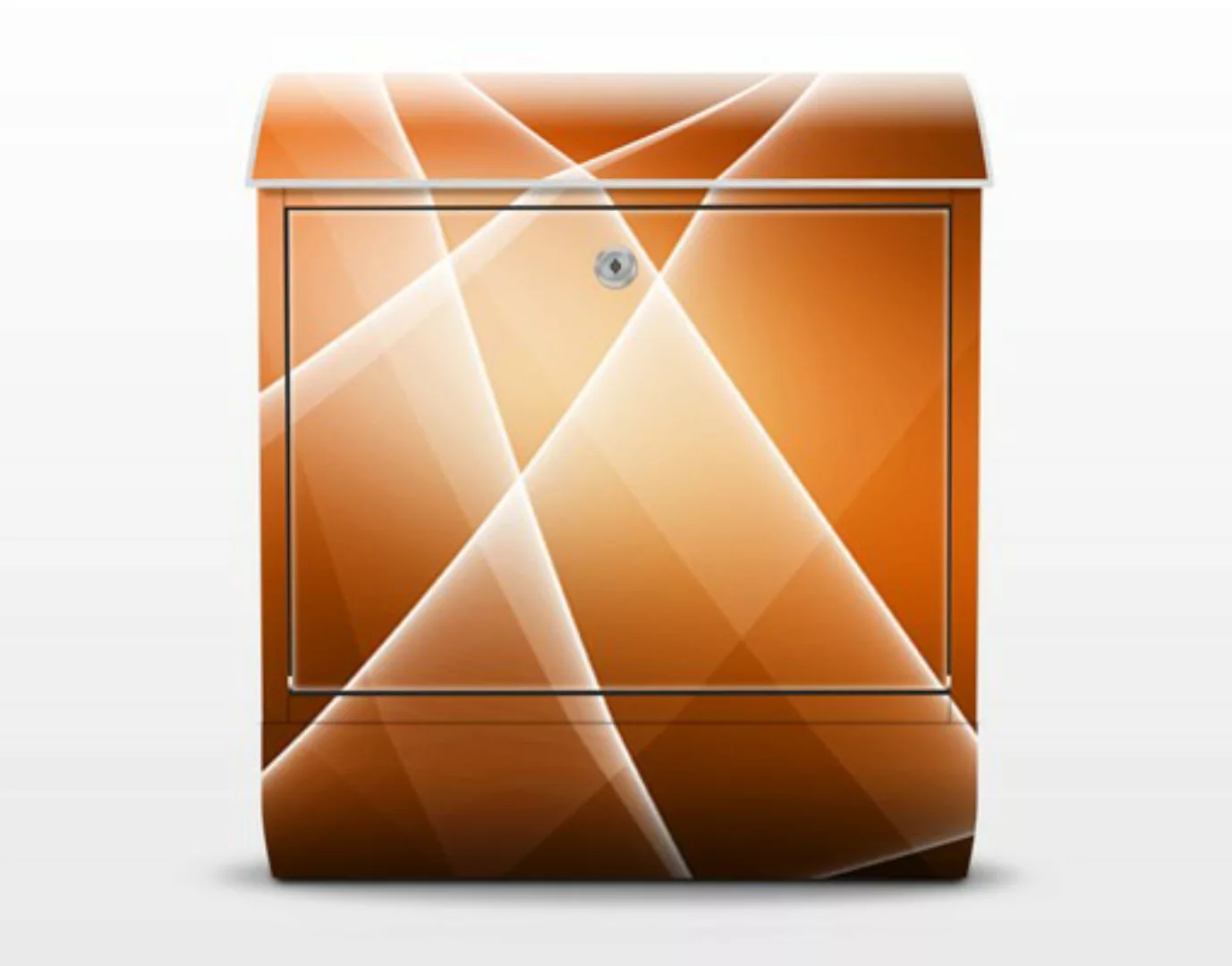 Briefkasten Abstrakt Orange Sound günstig online kaufen