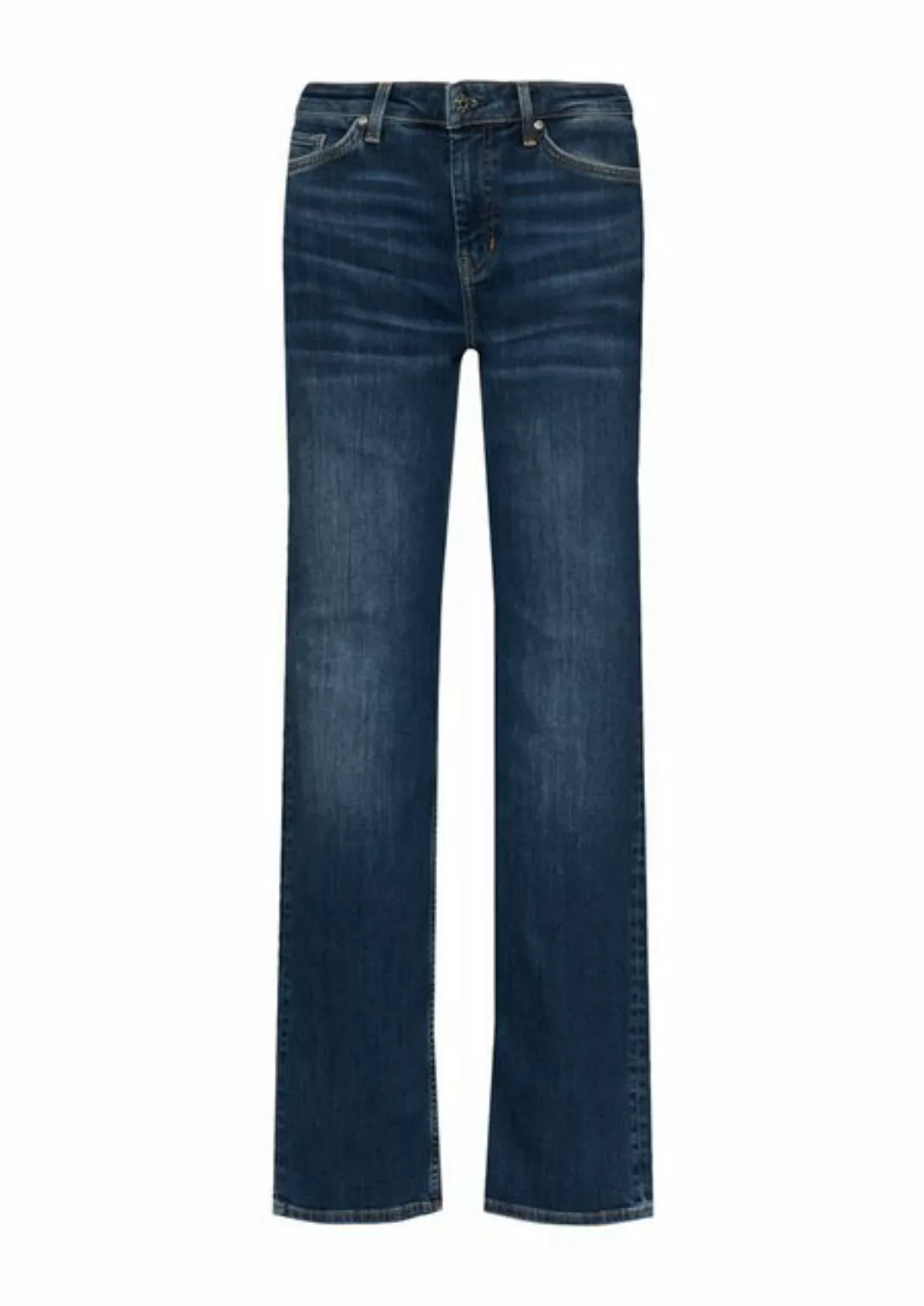 s.Oliver Gerade Jeans s.Oliver - Jeans Karolin - Regular Fit, Mid Rise, Str günstig online kaufen