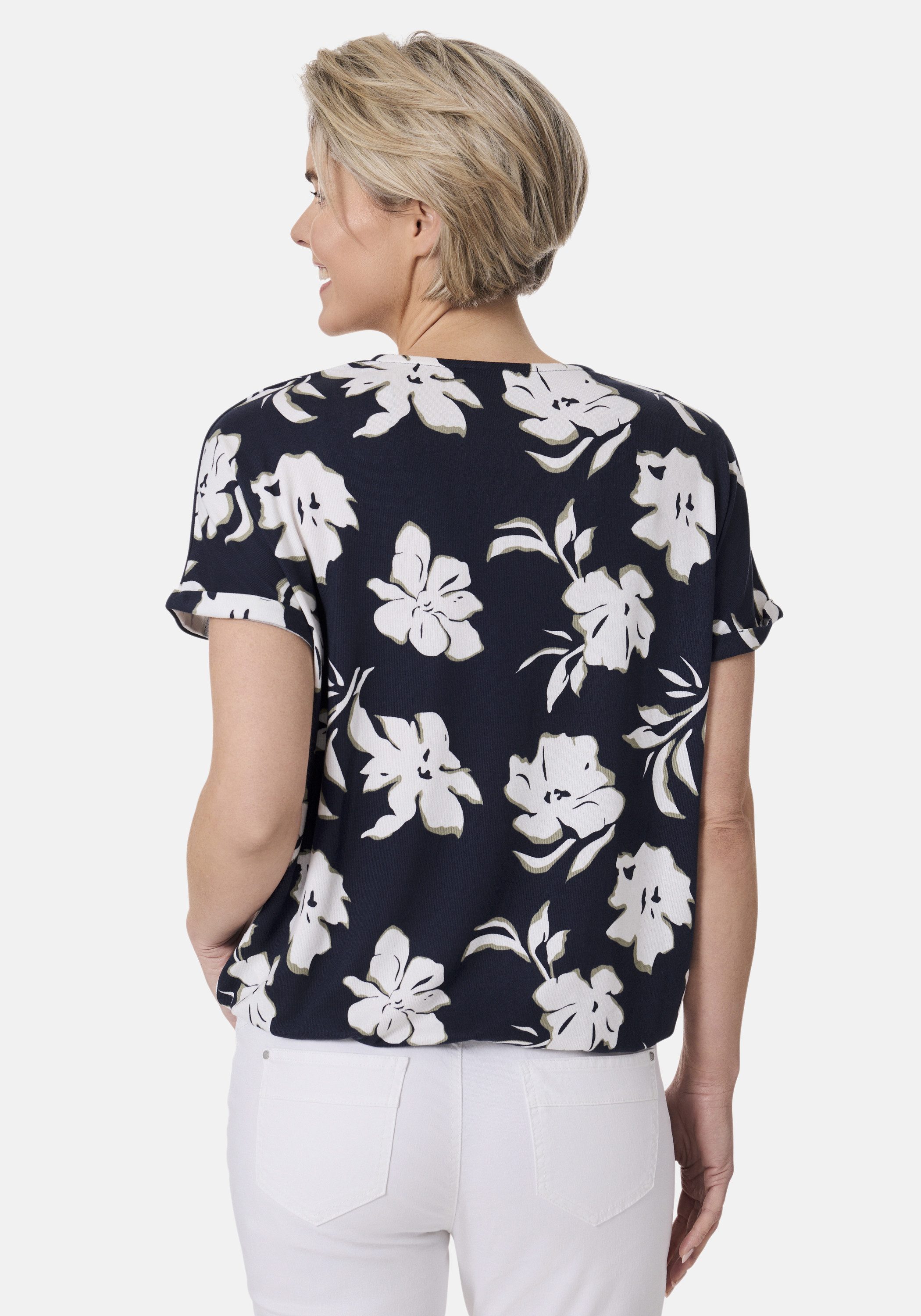 STOOKER WOMEN Kurzarmshirt "CLEA Print T-Shirt", Regular Fit T-Shirt Spitze günstig online kaufen