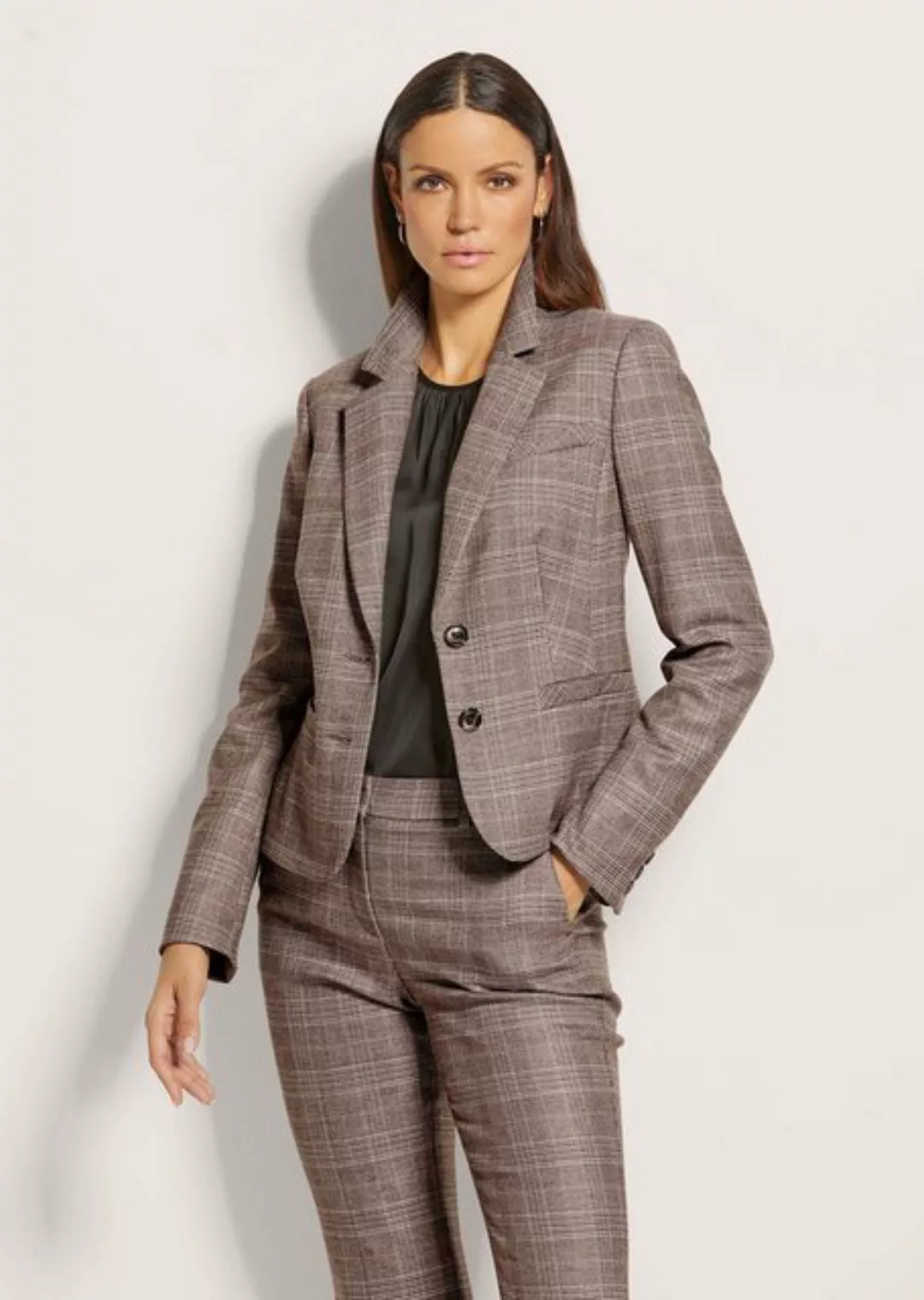 MADELEINE Kurzblazer Kurzer Karo-Blazer günstig online kaufen