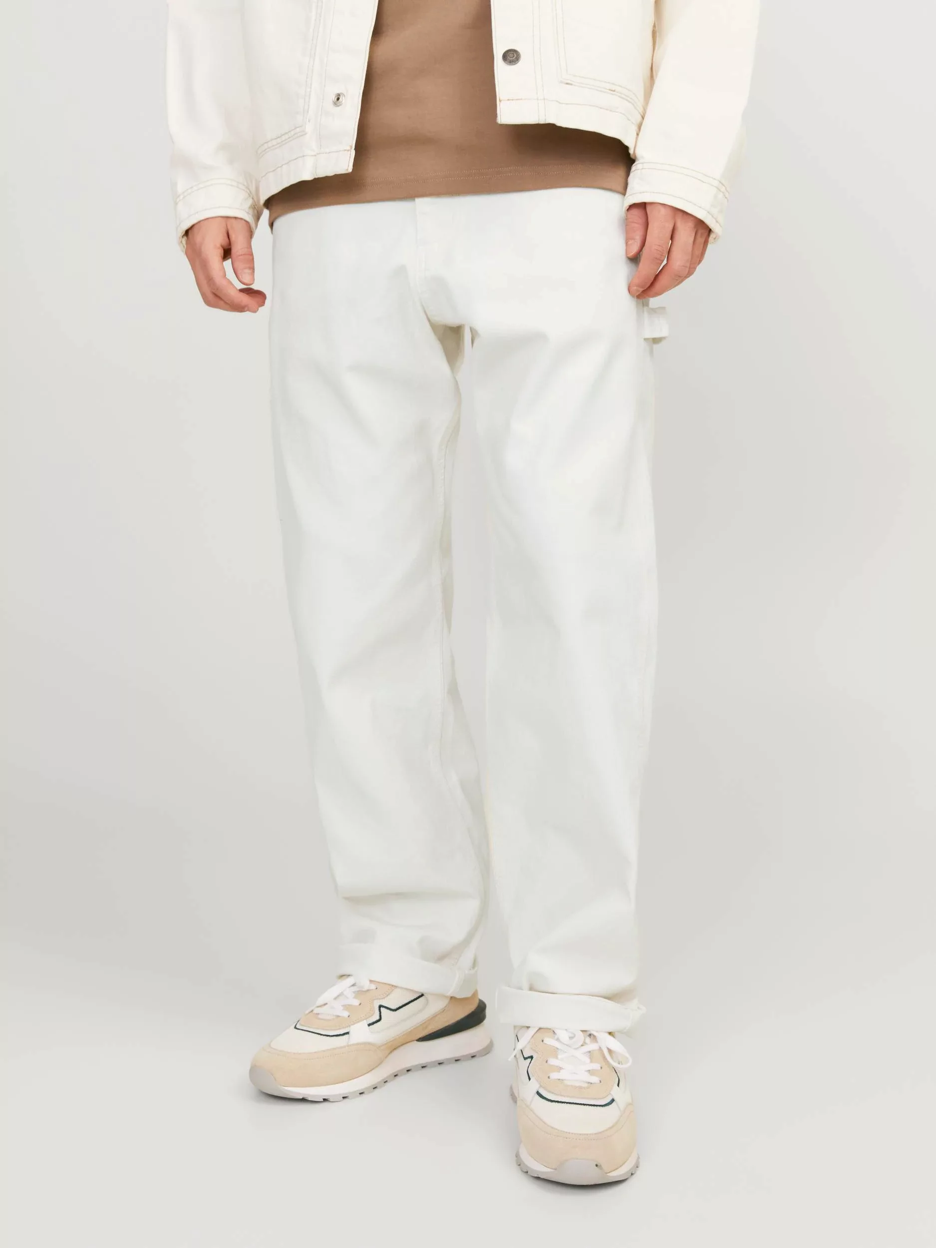 Jack & Jones Cargohose "JPSTEDDIE JJCARPENTER PANT NOOS" günstig online kaufen