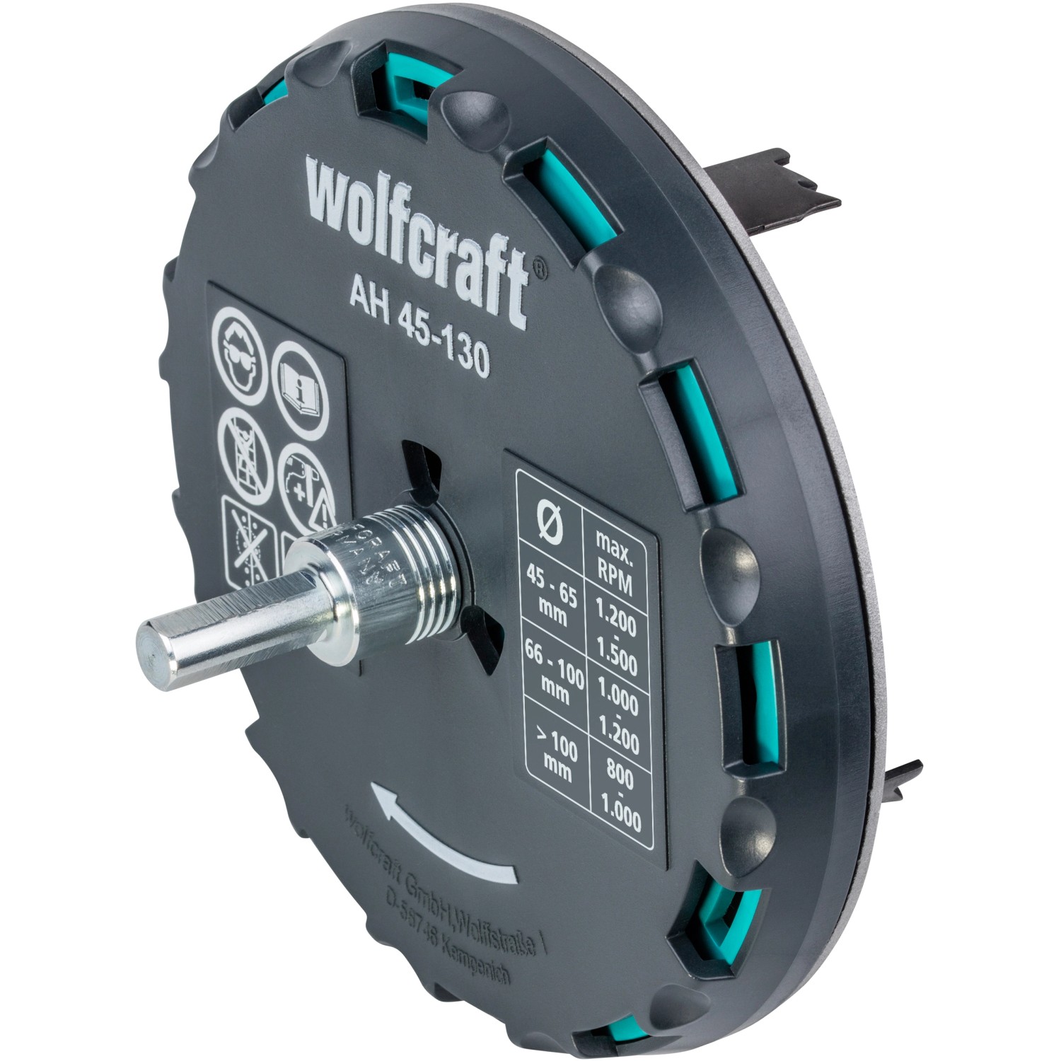 wolfcraft Lochsäge AH 45-130 verstellbar günstig online kaufen
