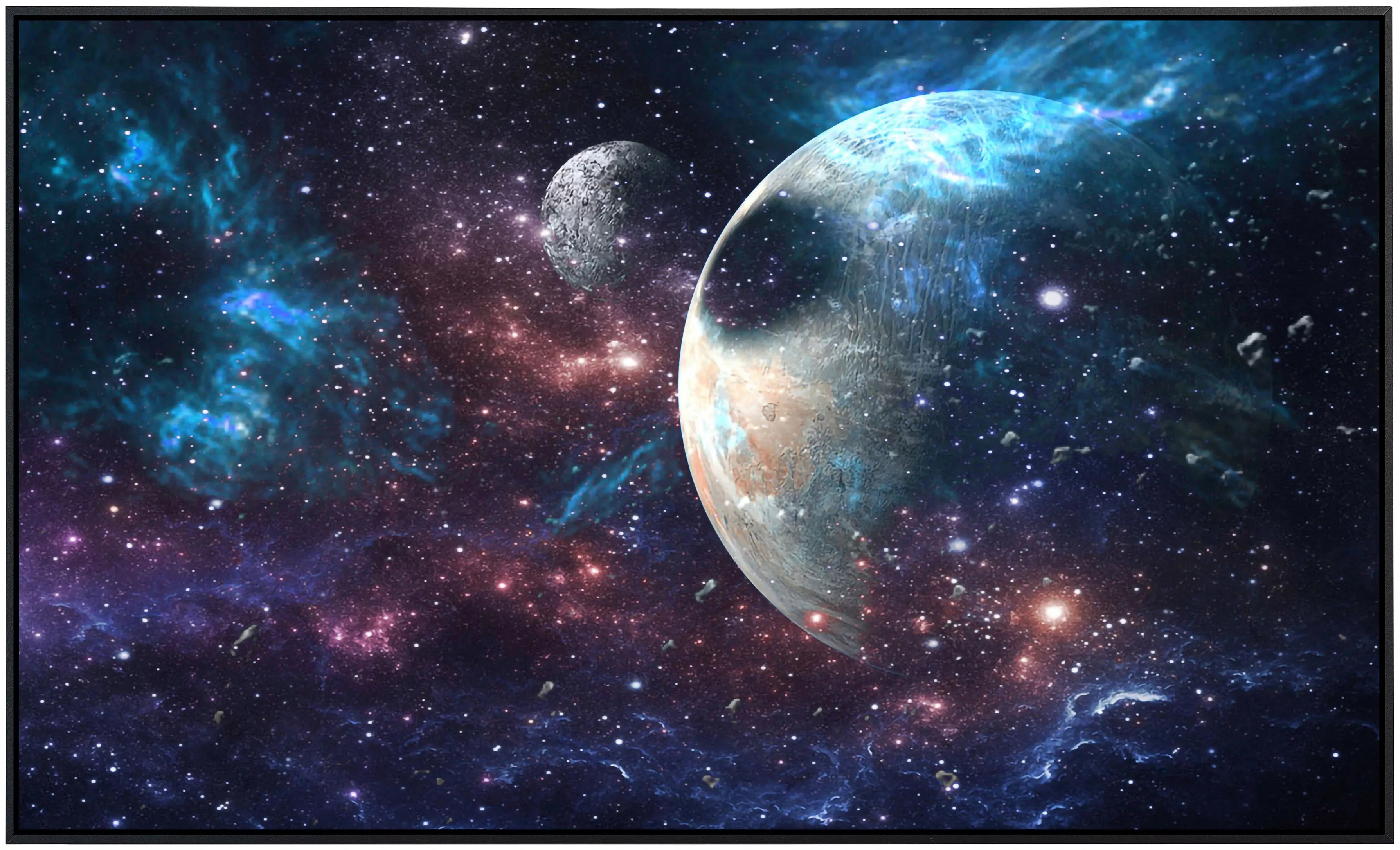 Papermoon Infrarotheizung »Universum mit Planeten«, sehr angenehme Strahlun günstig online kaufen
