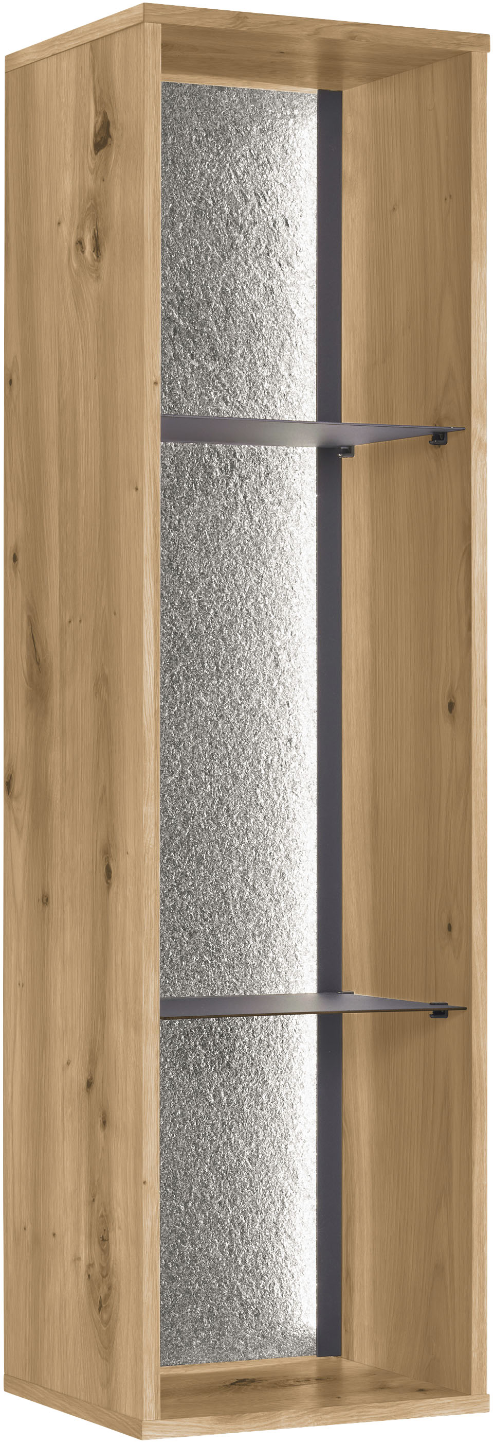 set one by Musterring Hängeregal, (1 St.), Rückwand mit Zierelement, Beleuc günstig online kaufen