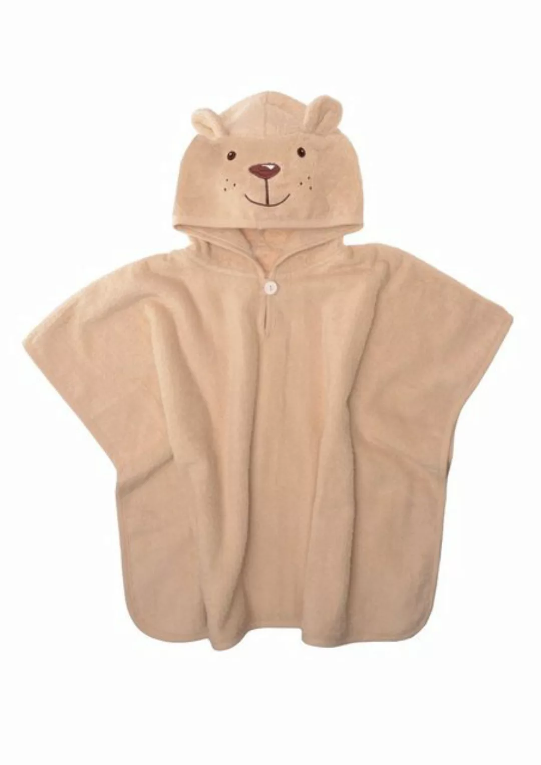 Liliput Poncho Teddy mit bestickter Kapuze günstig online kaufen