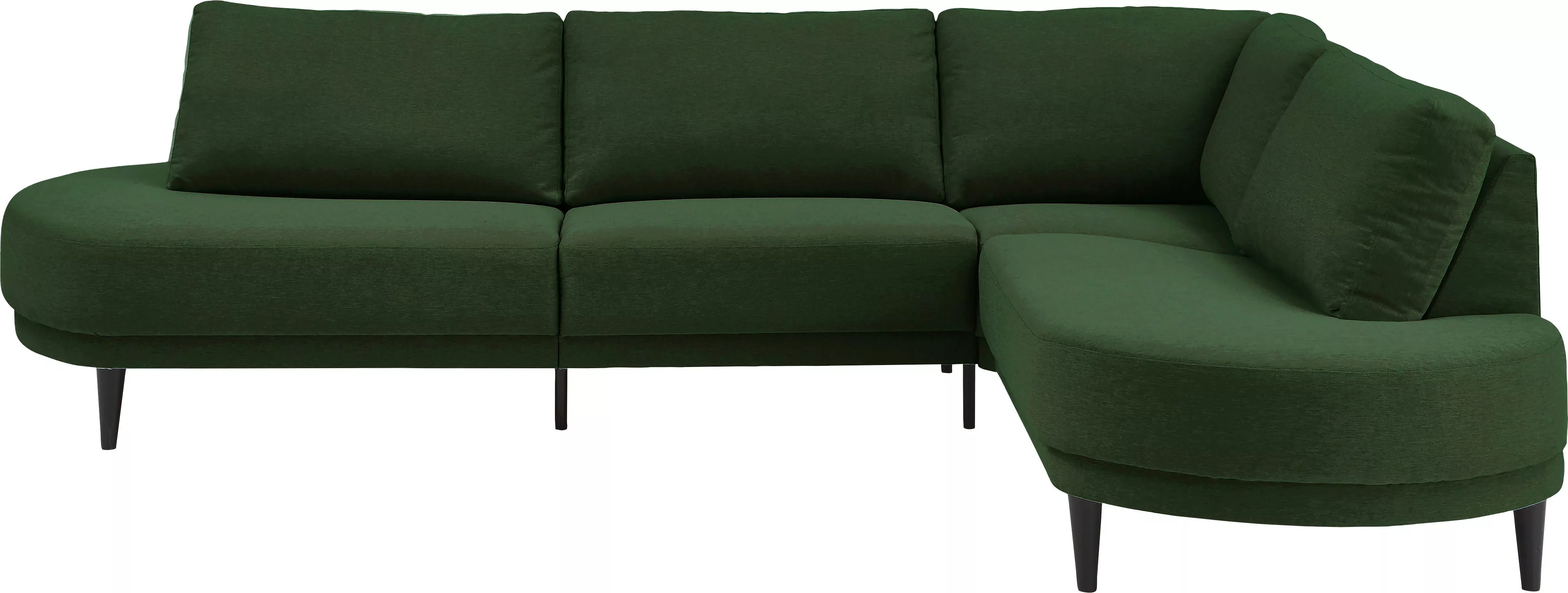 ATLANTIC home collection Ecksofa Ronny L-Form, mit Wellenunterfederung, rec günstig online kaufen