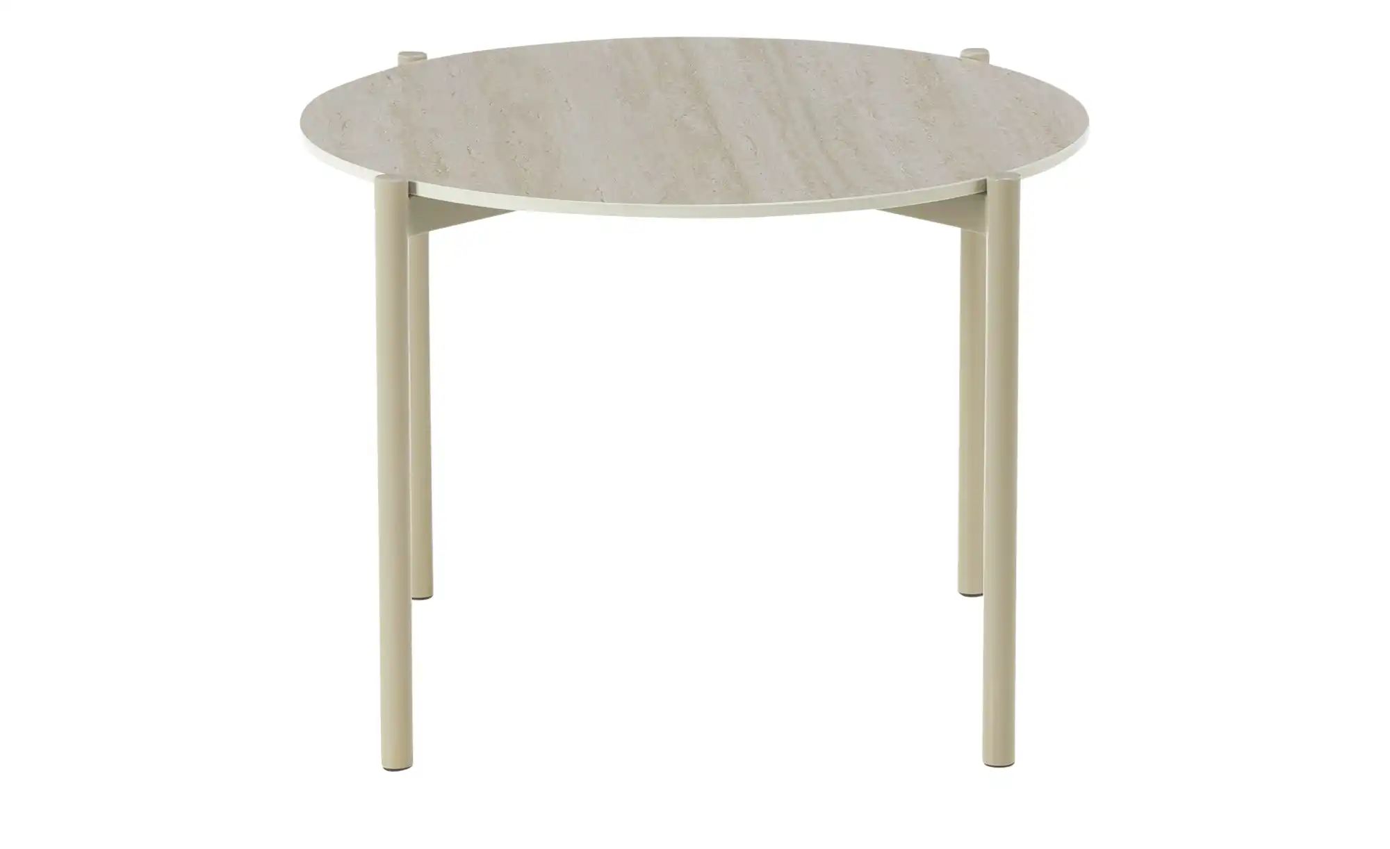 Couchtisch  Basiluzzo ¦ beige ¦ Maße (cm): H: 45  Ø: 60 Tische > Couchtisch günstig online kaufen