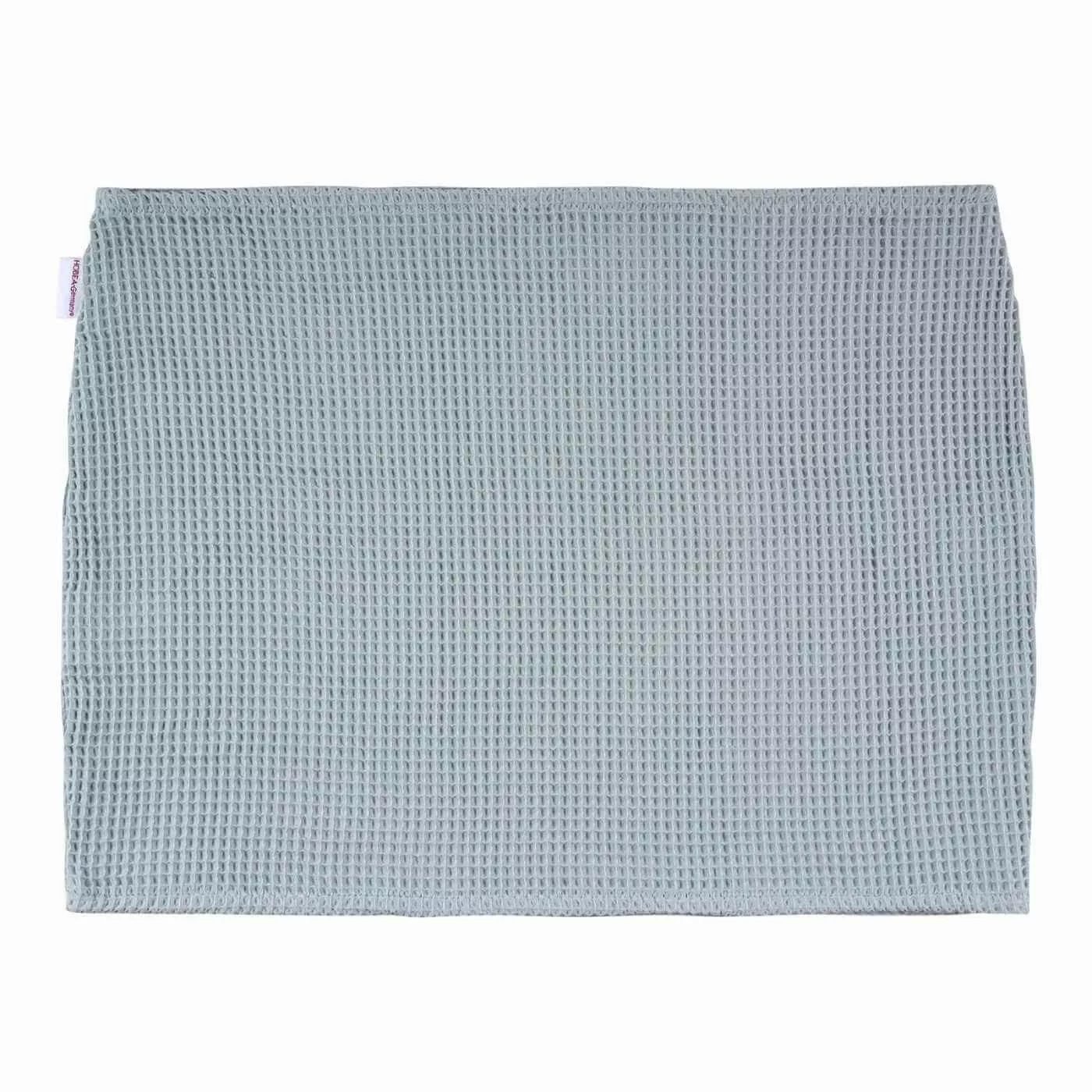 HOBEA-Germany Stillkissenbezug Baby Lagerungsbezug Waffelmuster graublau, günstig online kaufen