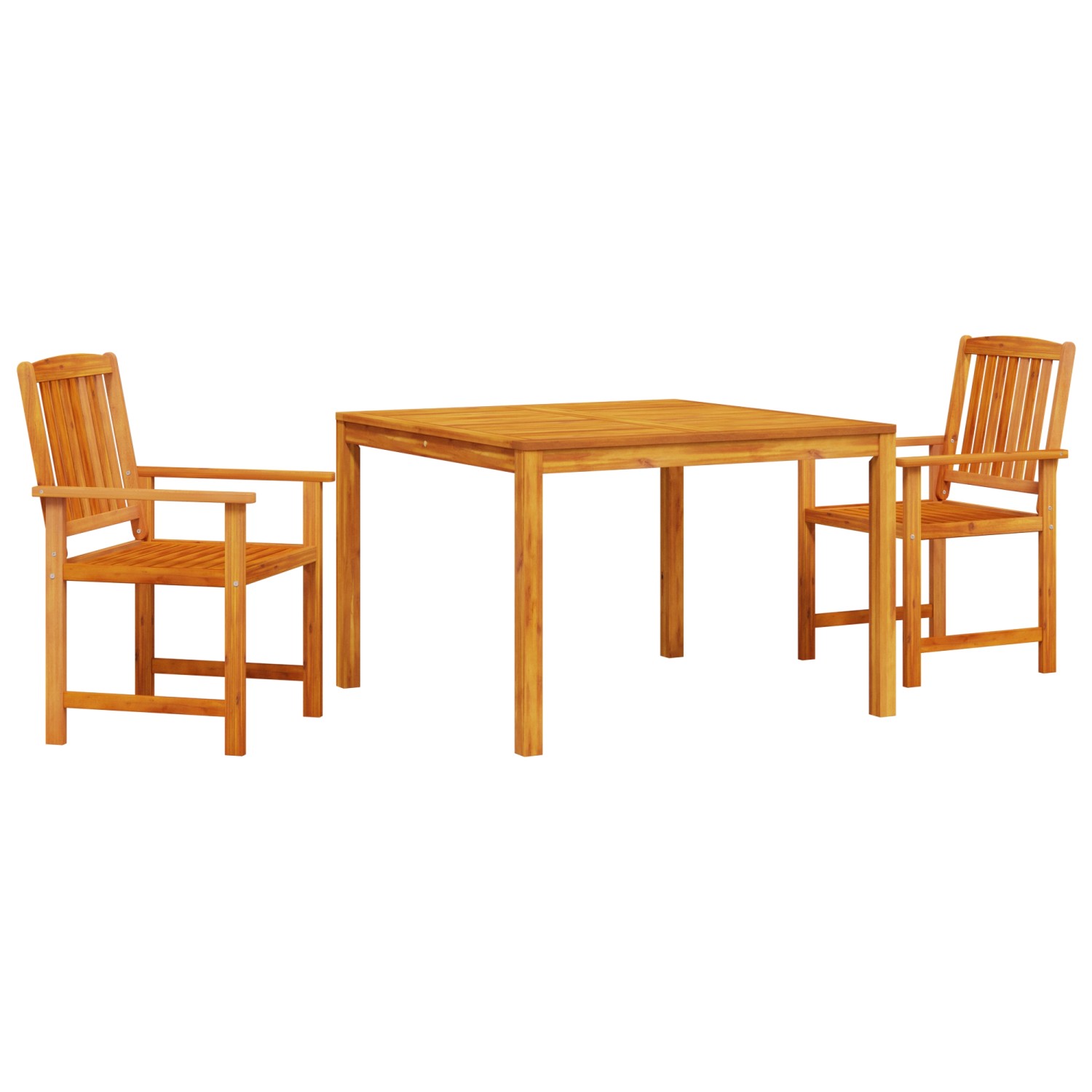 vidaXL 3-Teiliges Garten-Esszimmer Set aus Massivem Akazienholz 3375684 günstig online kaufen