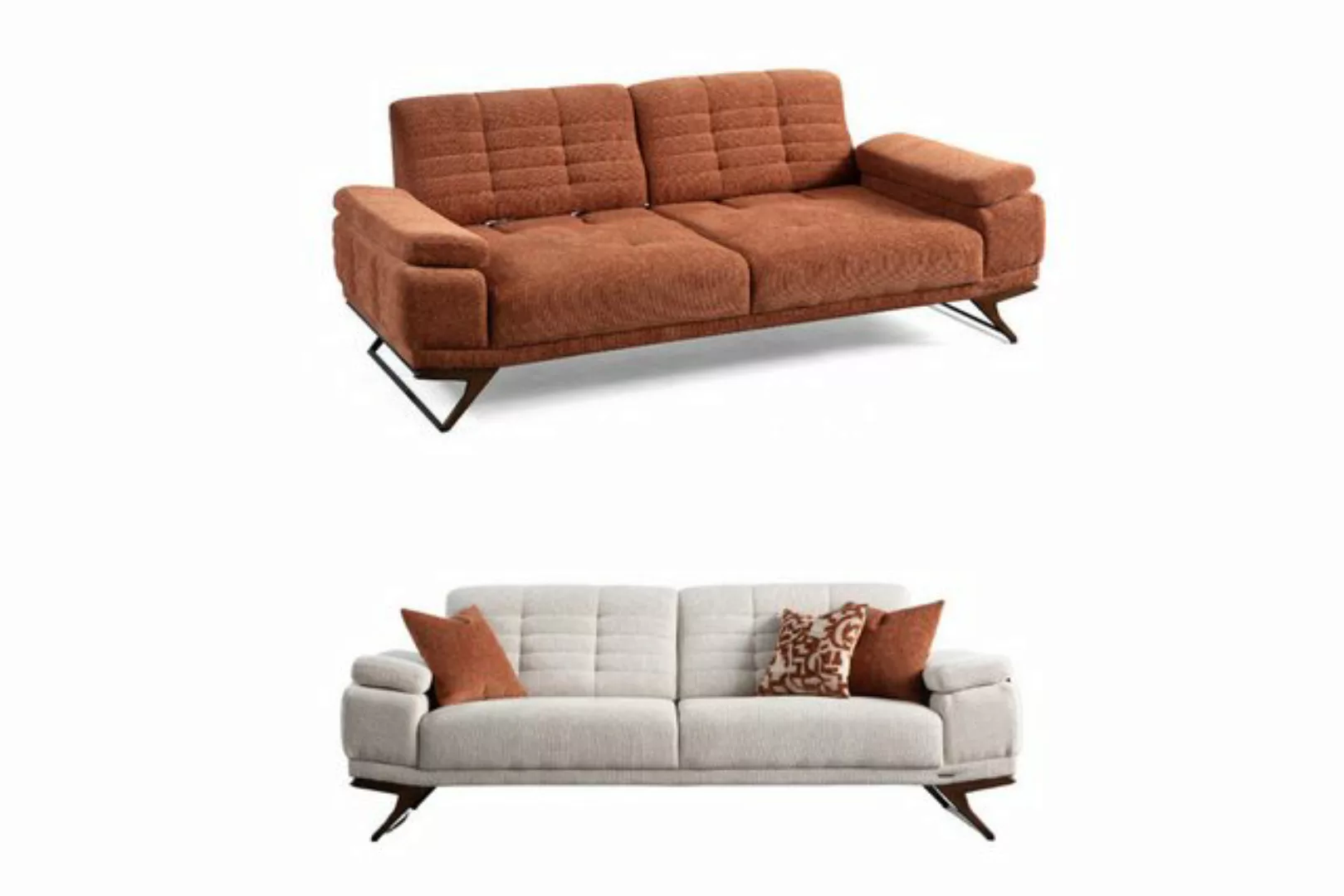 Villa Möbel Sofa Grace, 1 Stk. 3-Sitzer, mit Relax-/Bettfunktion durch vers günstig online kaufen