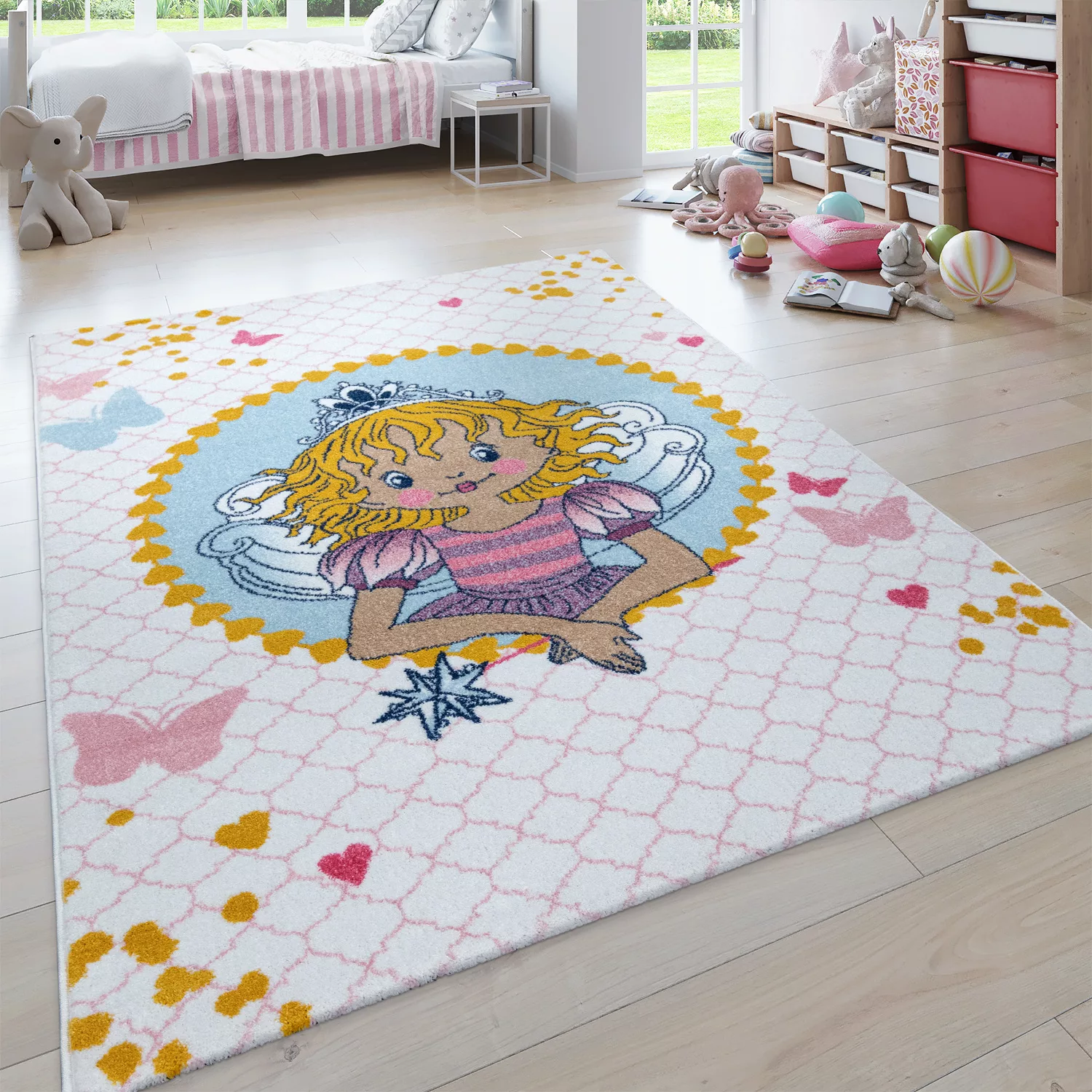 Lillifee Kinderteppich 120x170 Beige günstig online kaufen