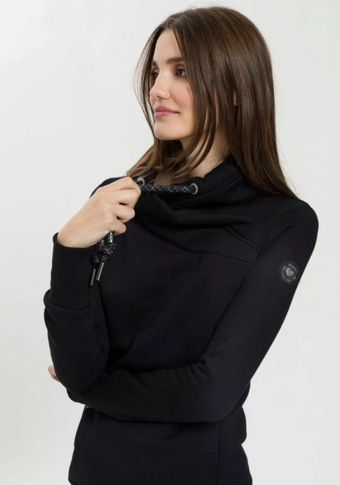 Ragwear Sweater NESKA O mit asymetrischem Schalkragen günstig online kaufen