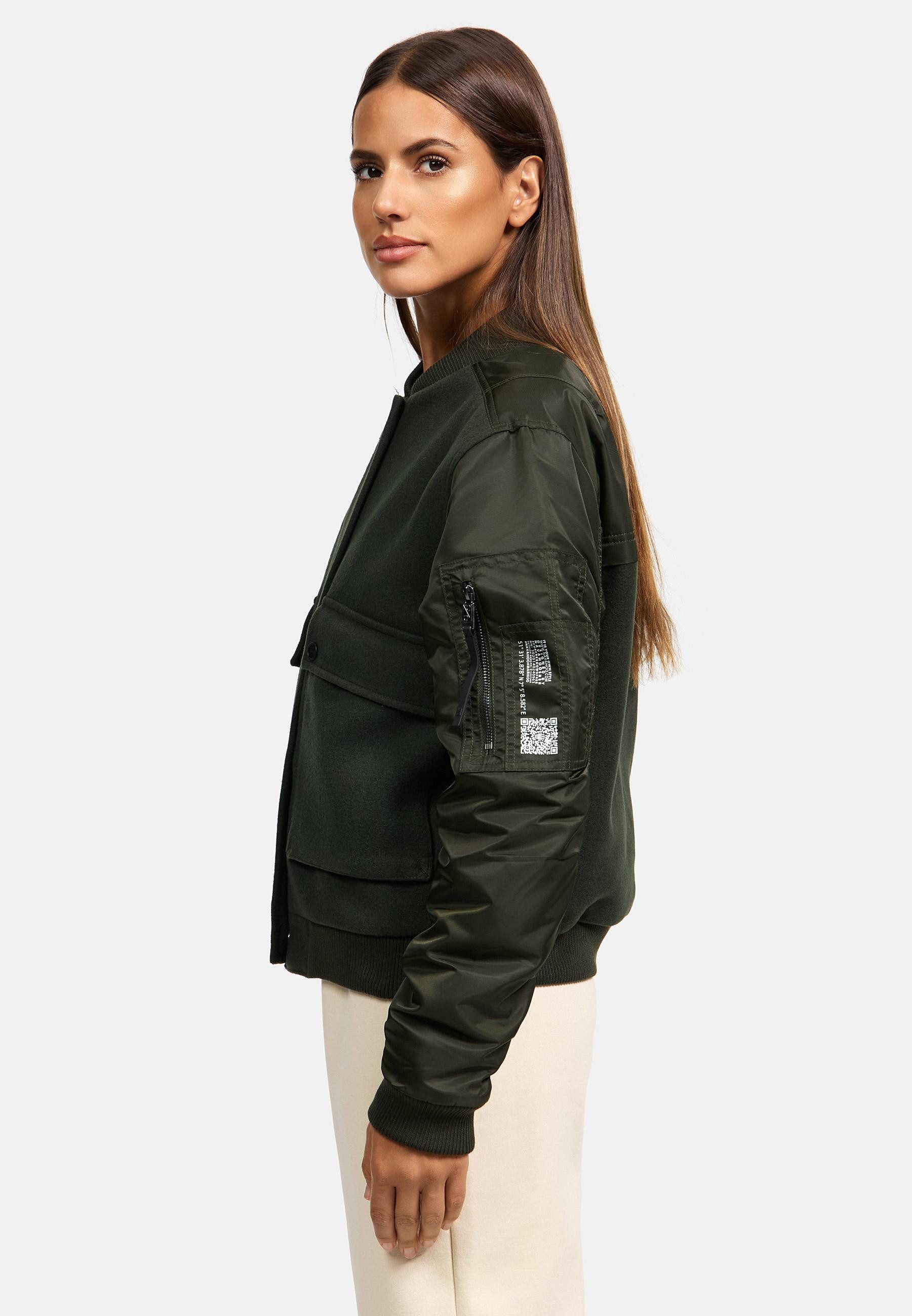 Navahoo Bomberjacke Willstehaben 14 angesagte Collegejacke günstig online kaufen