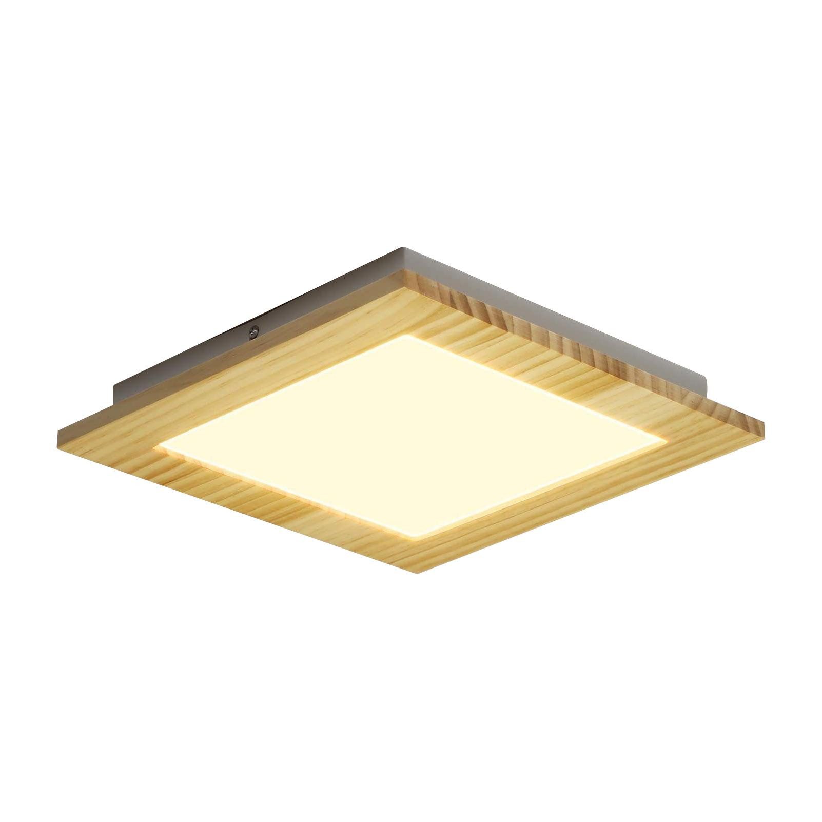ZMH LED Deckenleuchte 3000K 30cm Quadrat günstig online kaufen