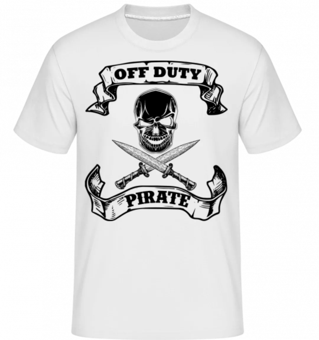 Off Duty Pirate · Shirtinator Männer T-Shirt günstig online kaufen