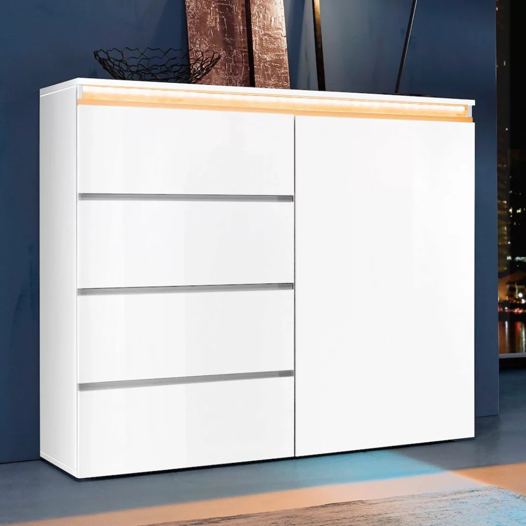 INOSIGN Highboard "Magic, Highboard, Hochschrank, Hochkommode", mit 1 Tür u günstig online kaufen