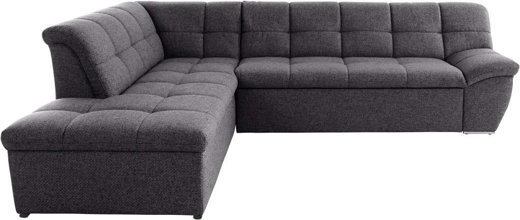DOMO collection Ecksofa »Lagoa, moderne Sitzheftung, bequem und komfortabel günstig online kaufen
